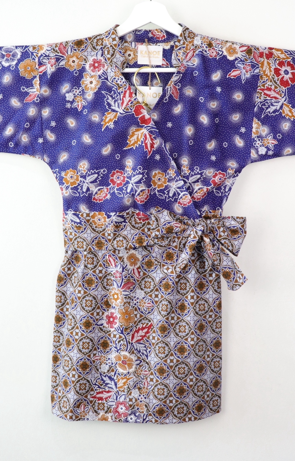 Kimono Wrap Matching Set - Sapphire Sparkle (S/M/L)