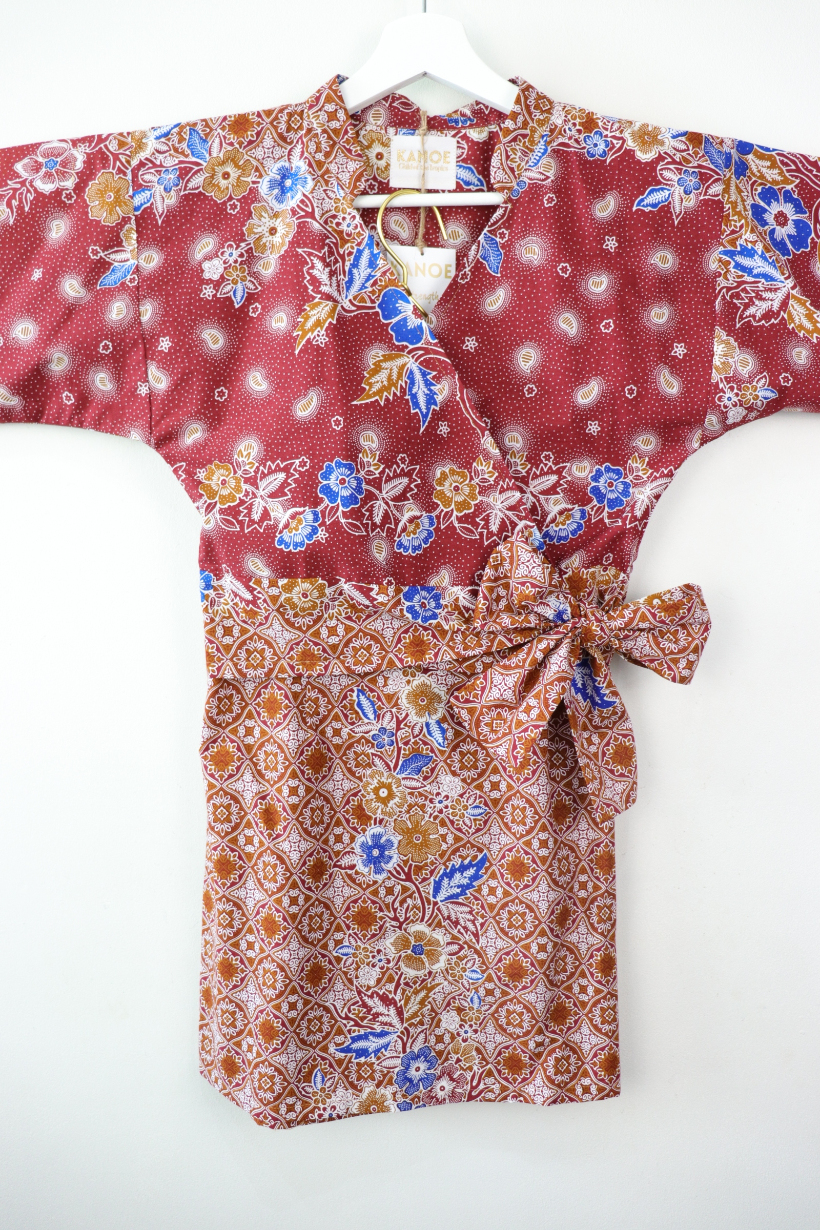 Kimono Wrap Matching Set - Ruby Sparkle (S/M/L)