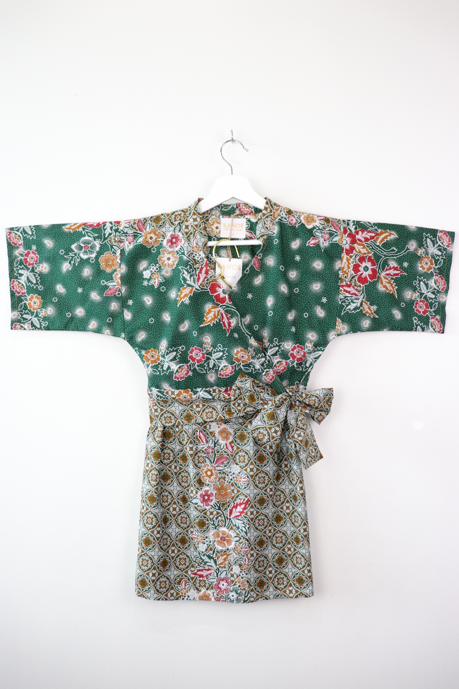 Kimono Wrap Matching Set - Jade Sparkle (S/M/L)