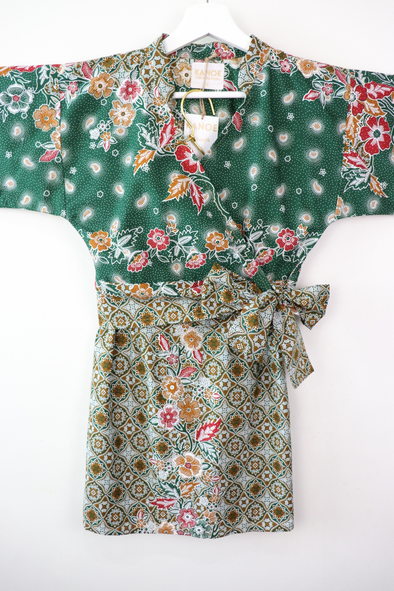 Kimono Wrap Matching Set - Jade Sparkle (S/M/L)