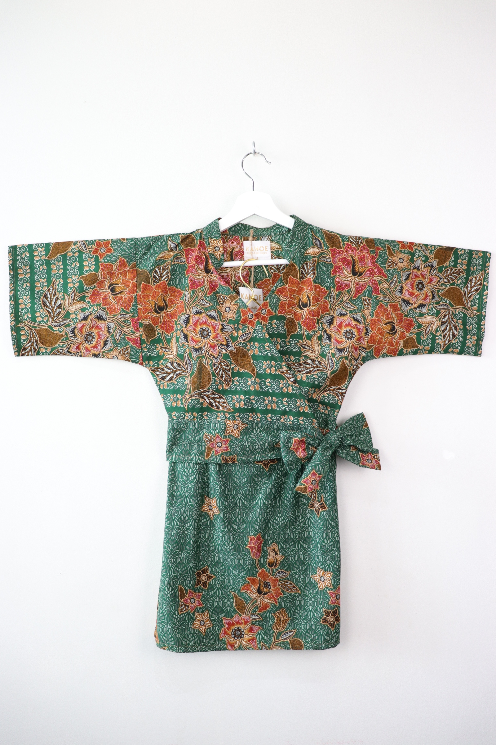 Kimono Wrap Matching Set - Pandan Crepe (S/M/L) 