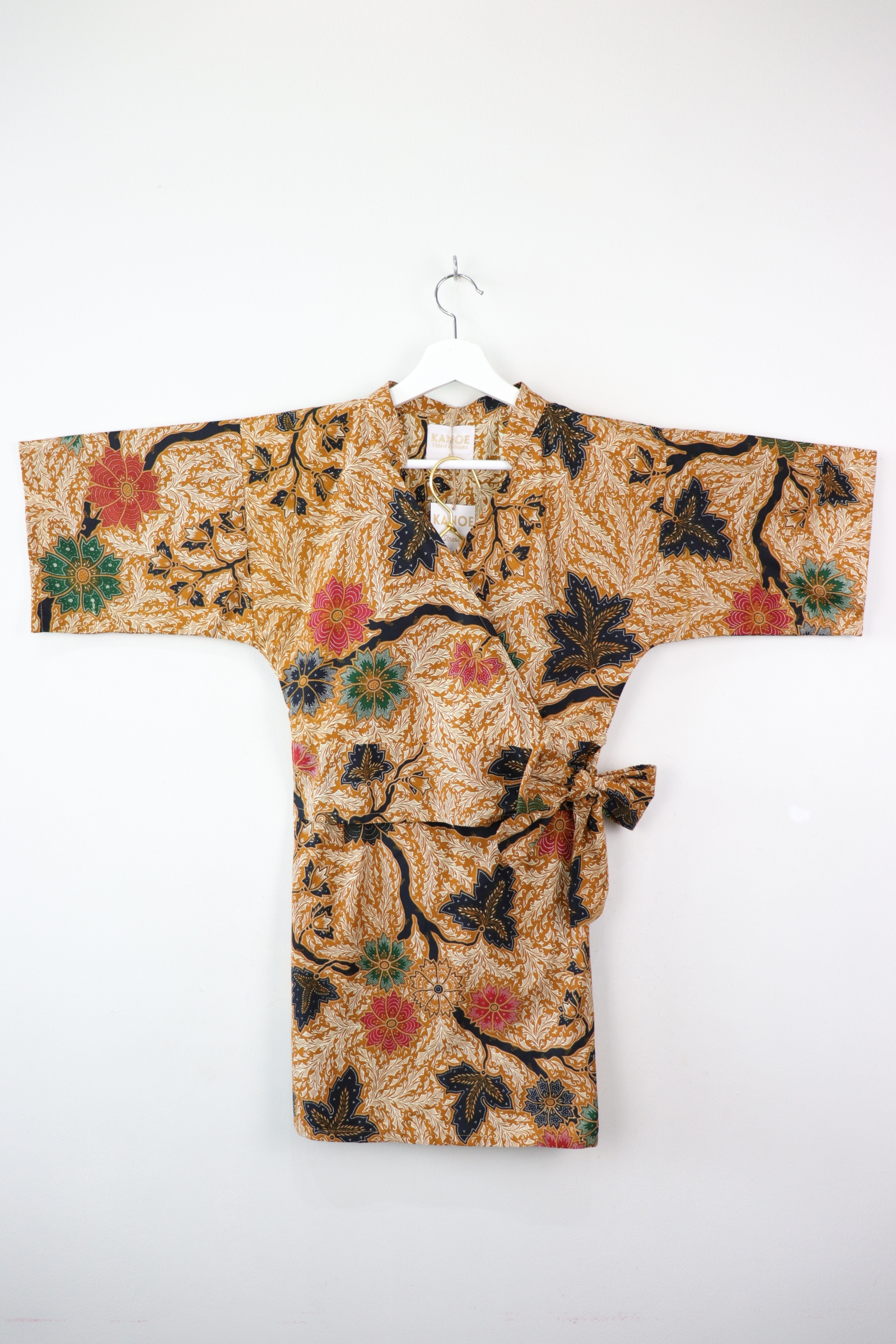 Kimono Wrap Matching Set - Flora Vines (S/M/L)