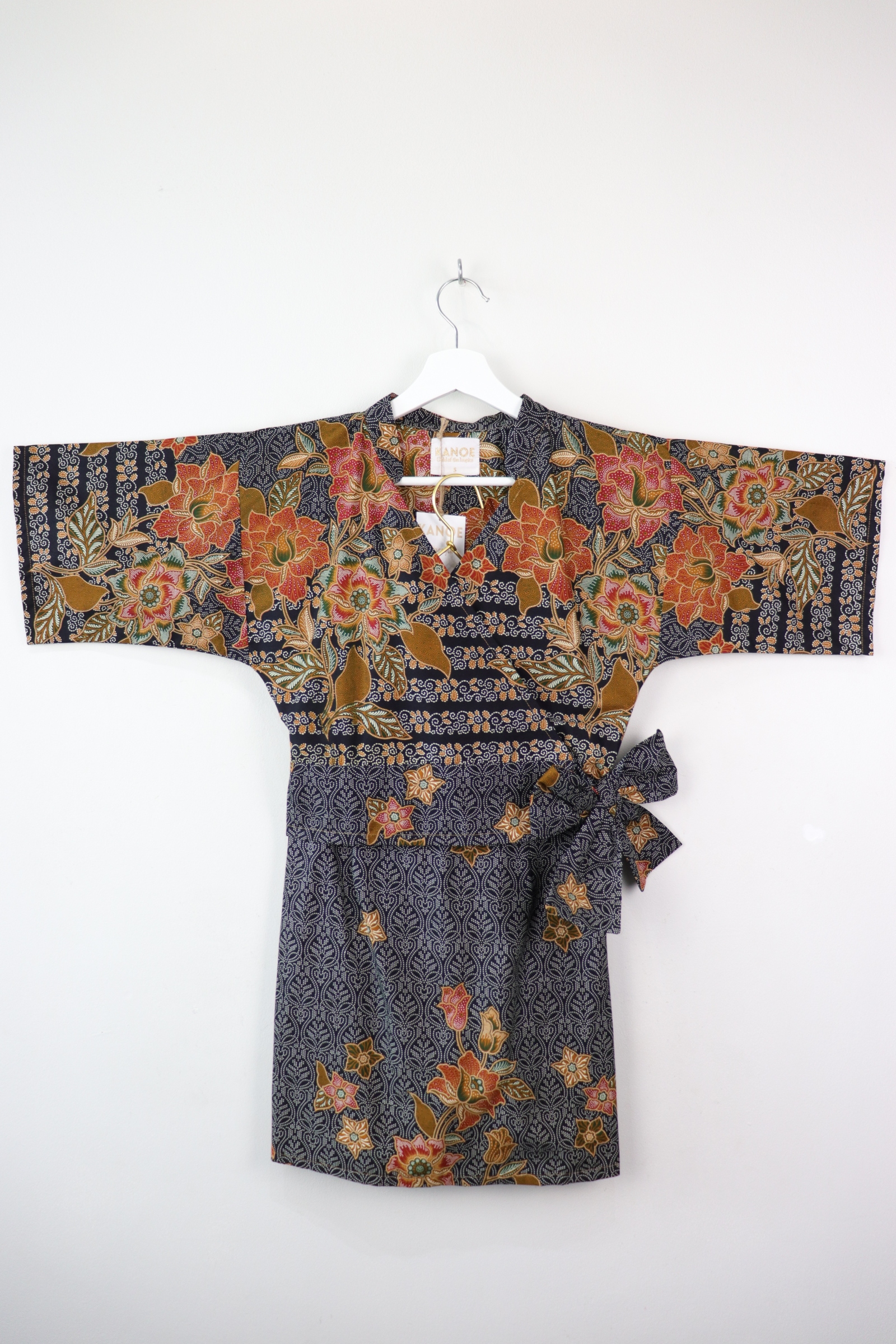 Kimono Wrap Matching Set - Oreo Crepe (S/M/L)