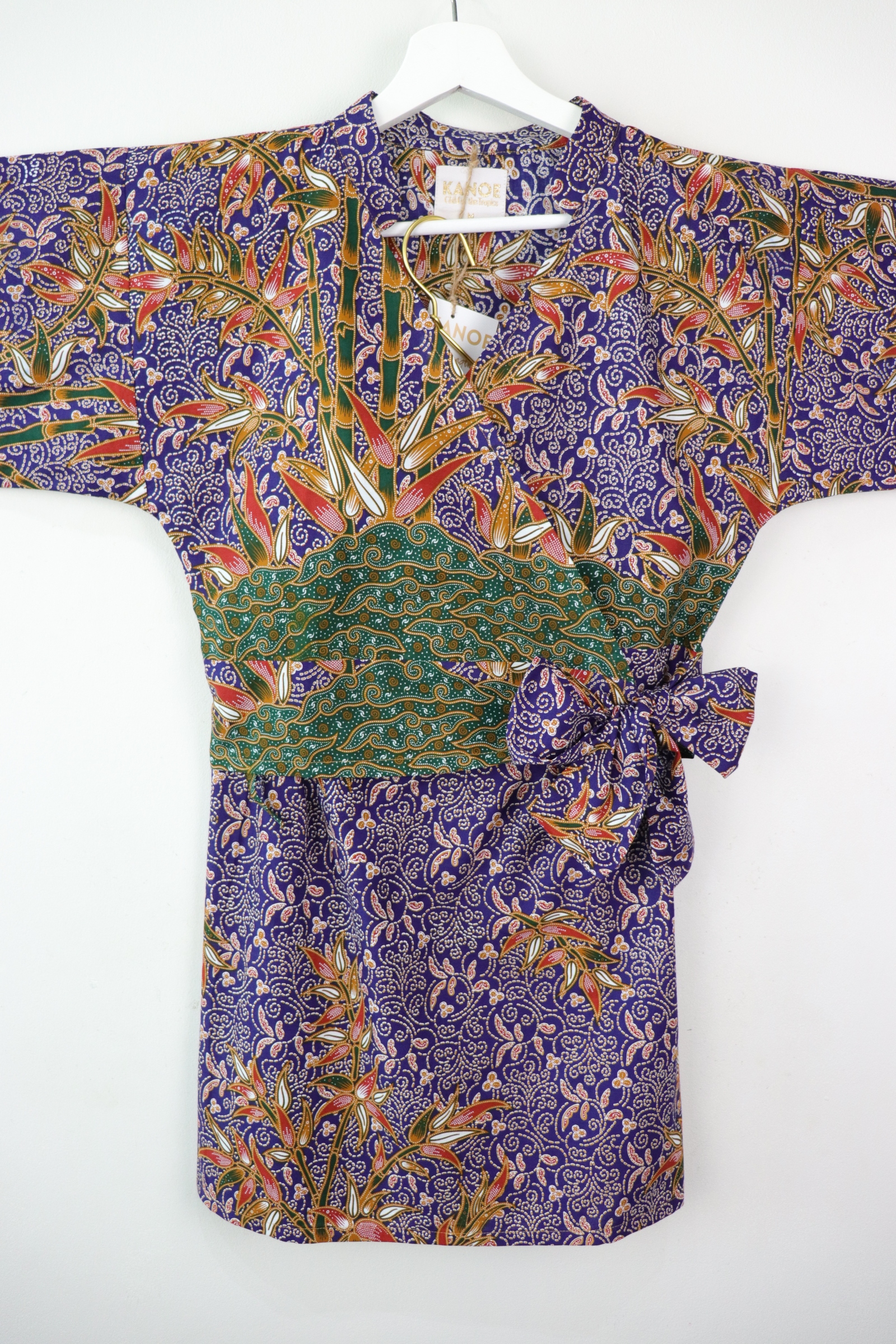 Kimono Wrap Matching Set - Starley Night (S/M/L)