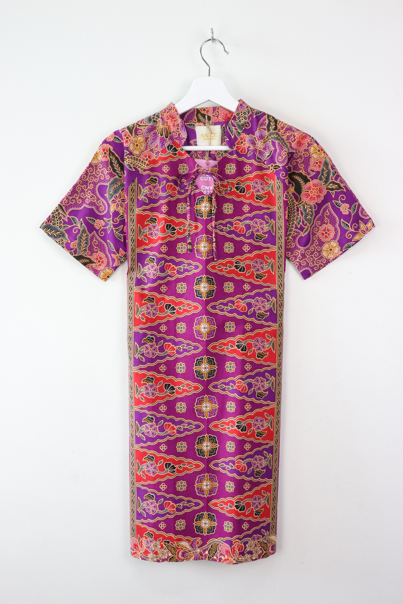 Bunny Heart Qi Pao Short - Mei Poise ( s - m )