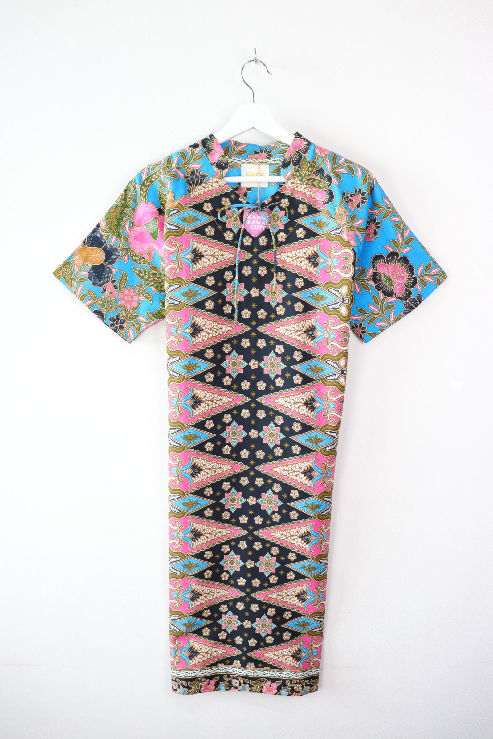 Bunny Heart Qi Pao Long- Madam Plantlover ( m - l )