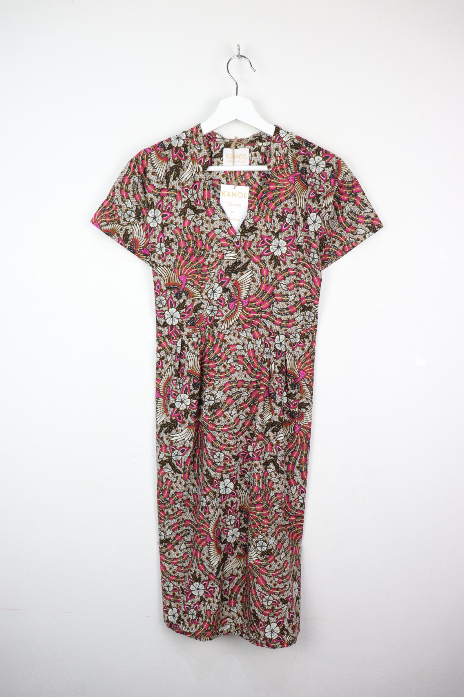 Kimono wrap dress w/ mandarin collar - Love Li