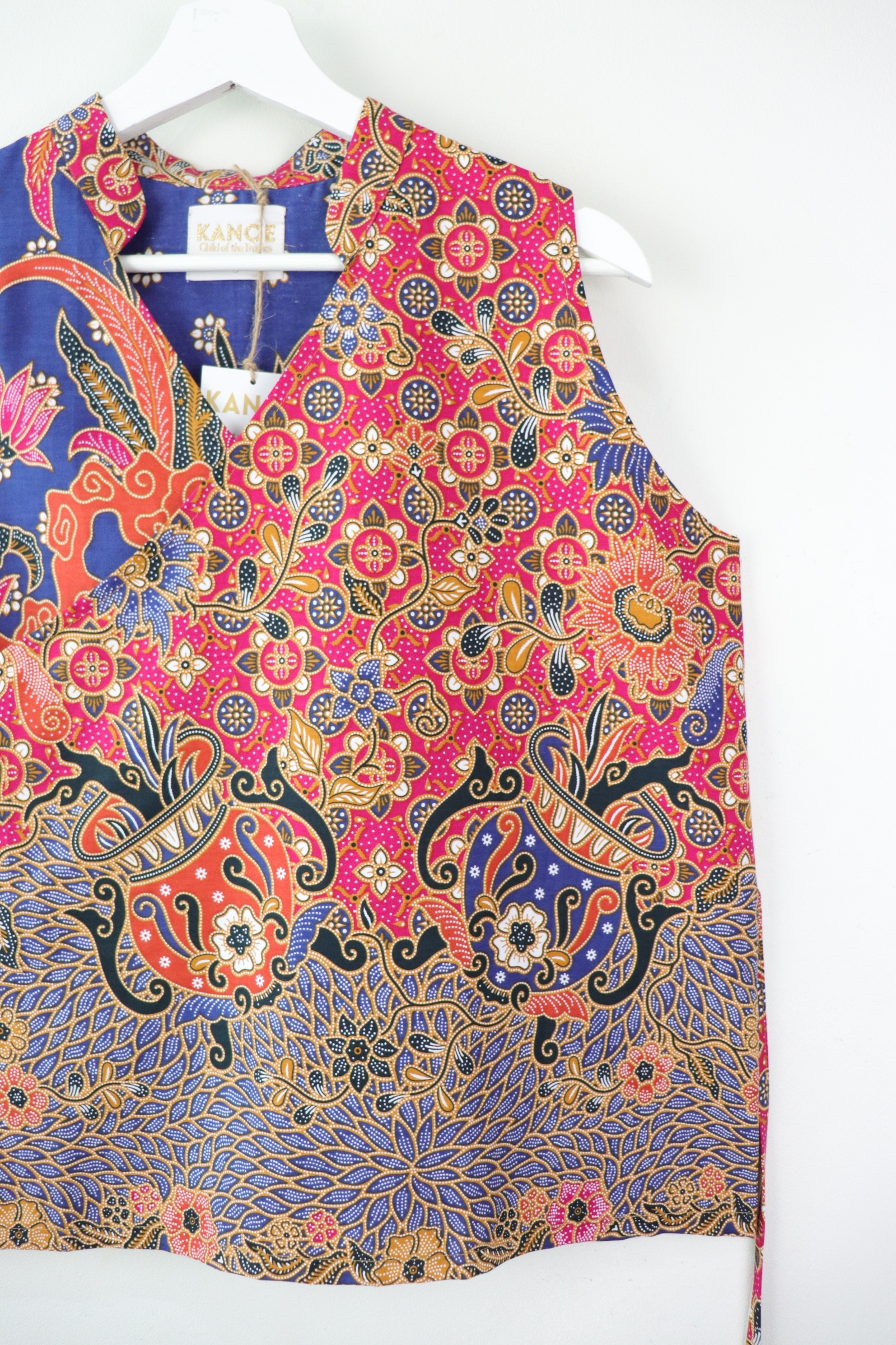 SamFu Batik Top - Yan Yan (M-L) *flawed*