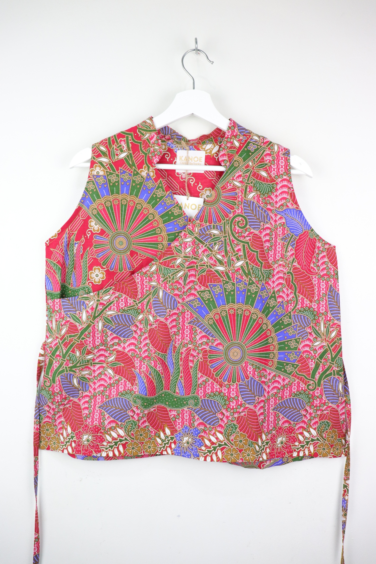 SamFu Batik Top - Yan Yi (M-L) (Red)