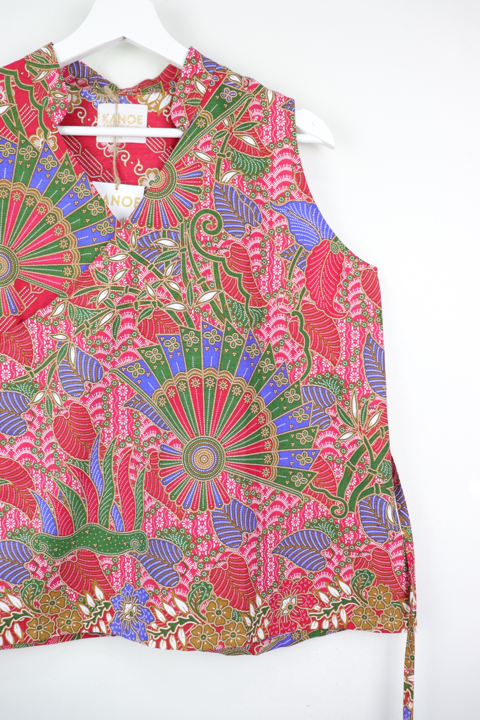 SamFu Batik Top - Yan Yi (M-L) (Red)