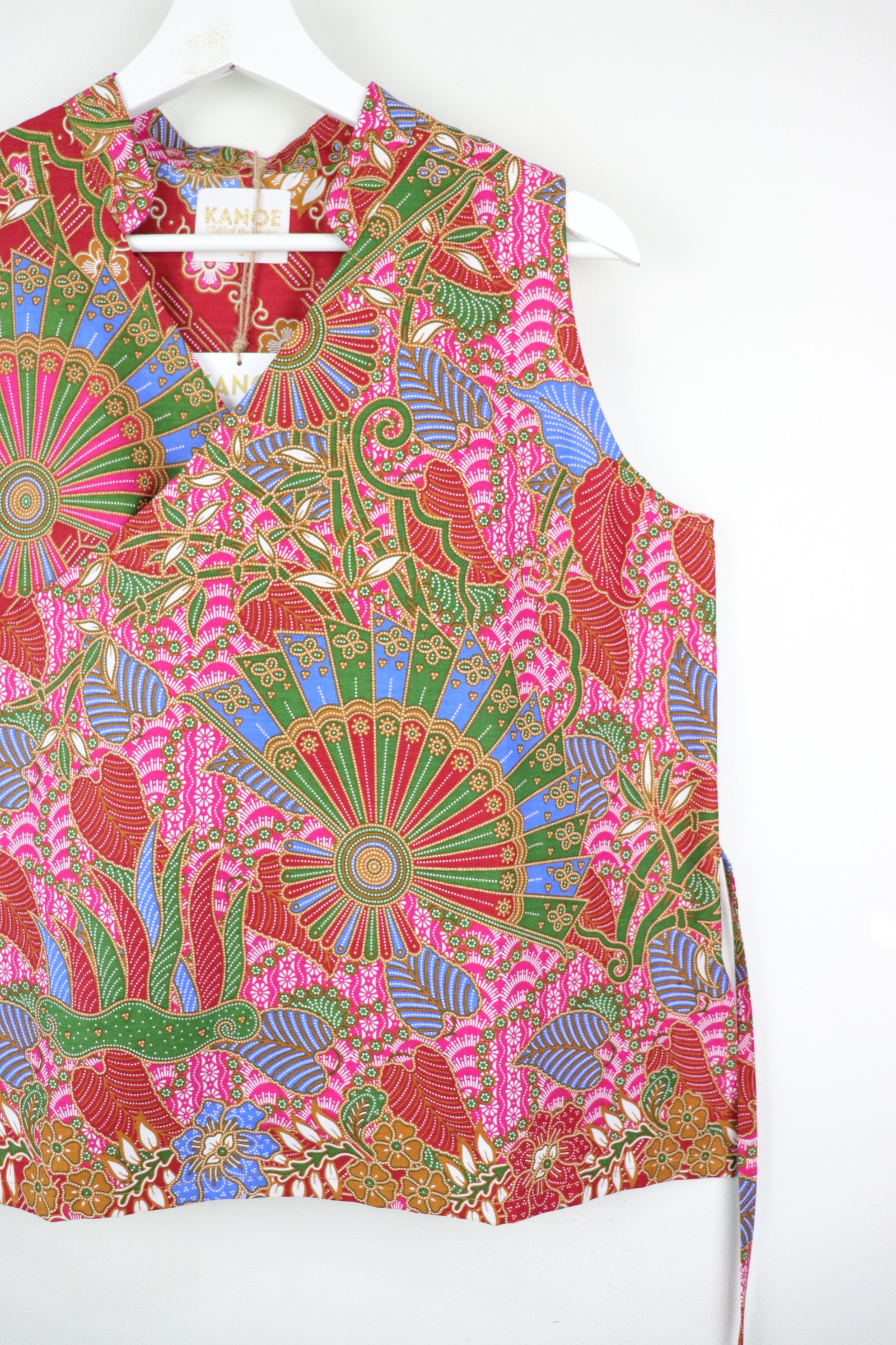 SamFu Batik Top - Yan Scarle (M-L) (Pink)
