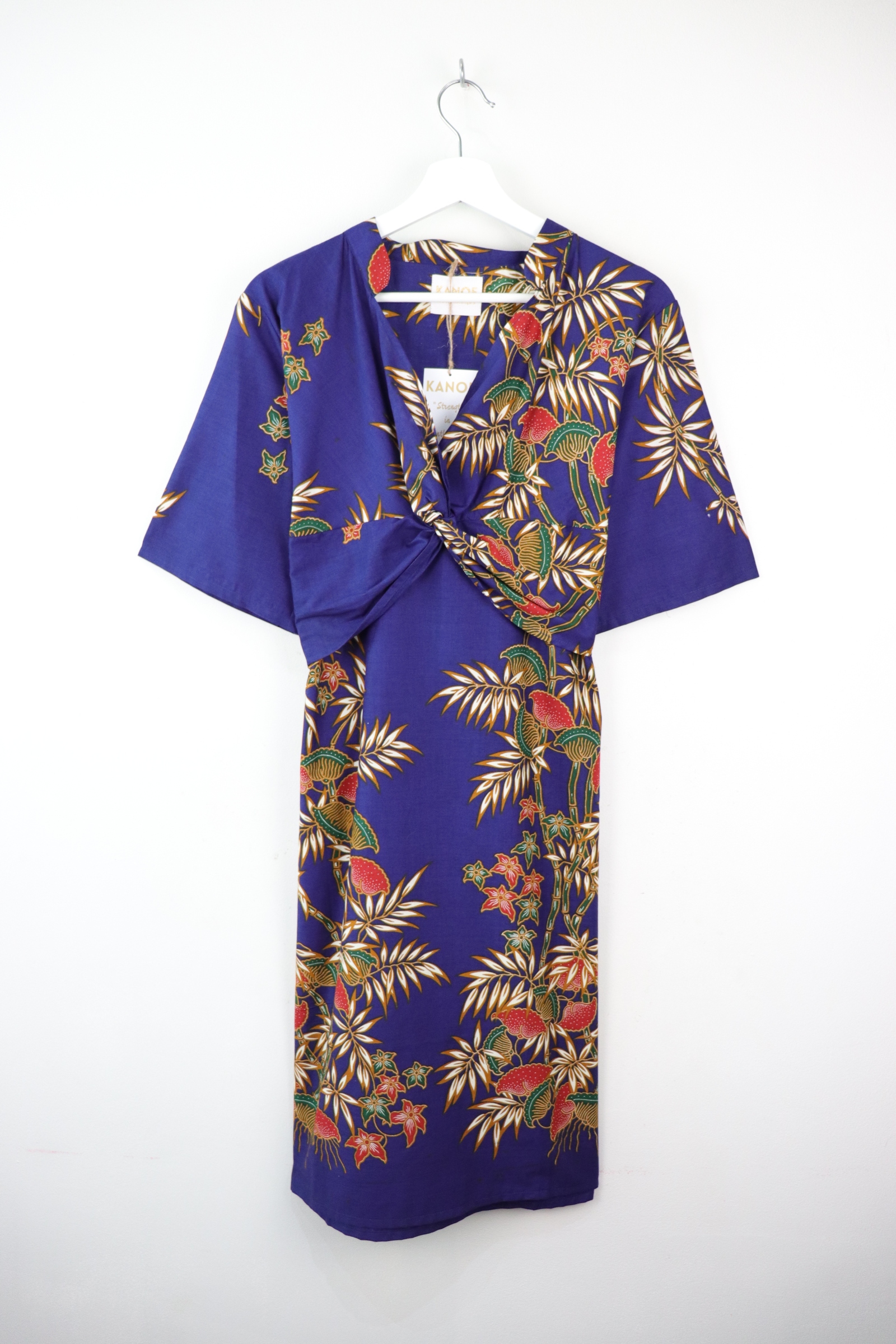 Twisted Front Dress w/ mandarin collar - Fei Miley *flawed*