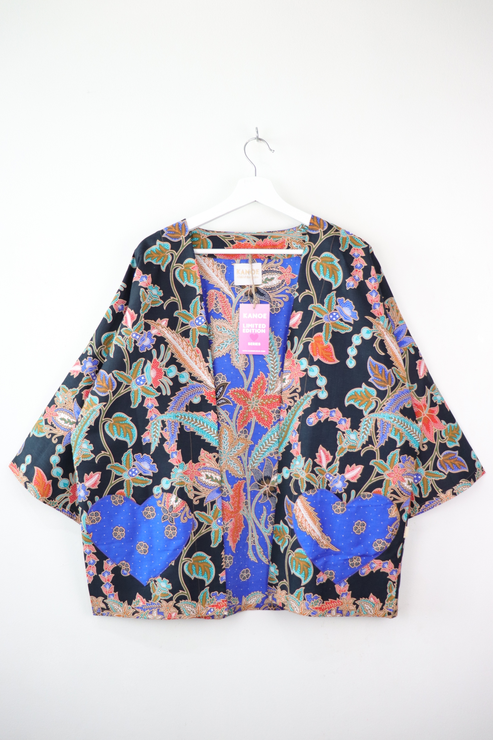 Kimono Basic Heart Pockets - Luna Lovegood