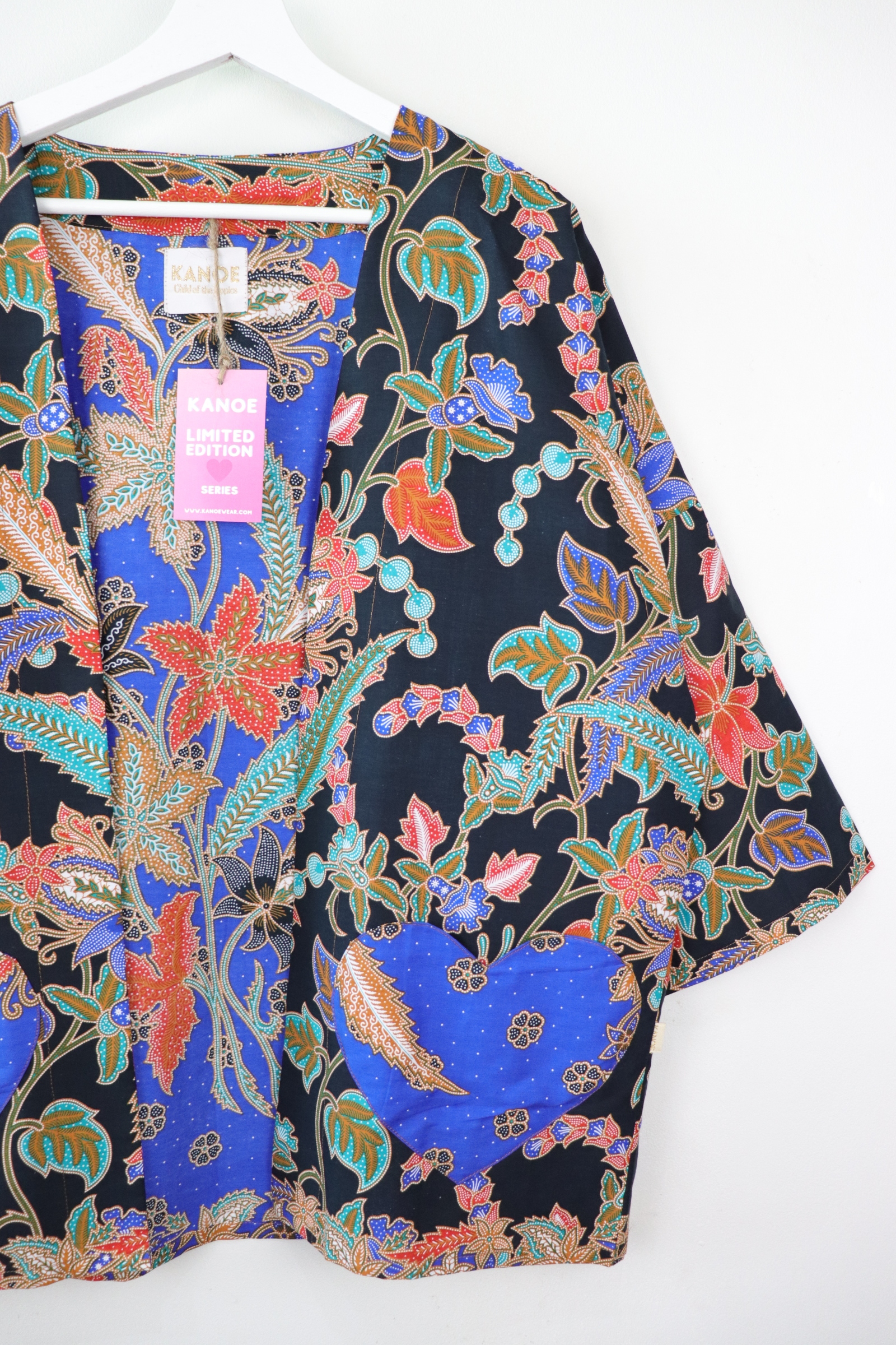 Kimono Basic Heart Pockets - Luna Lovegood