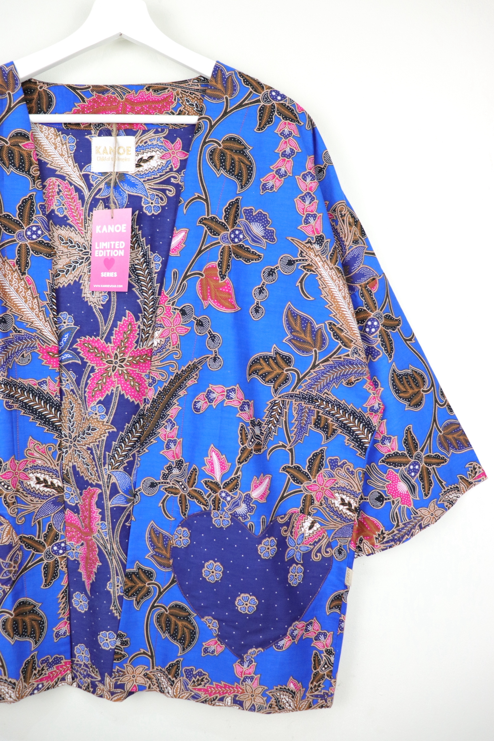 Kimono Basic Heart Pockets - Luna Beau