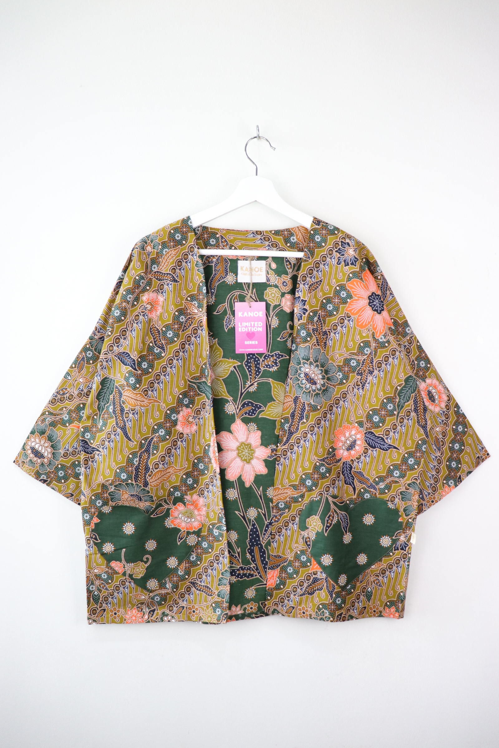 Kimono Basic Heart Pockets - Garden Angel