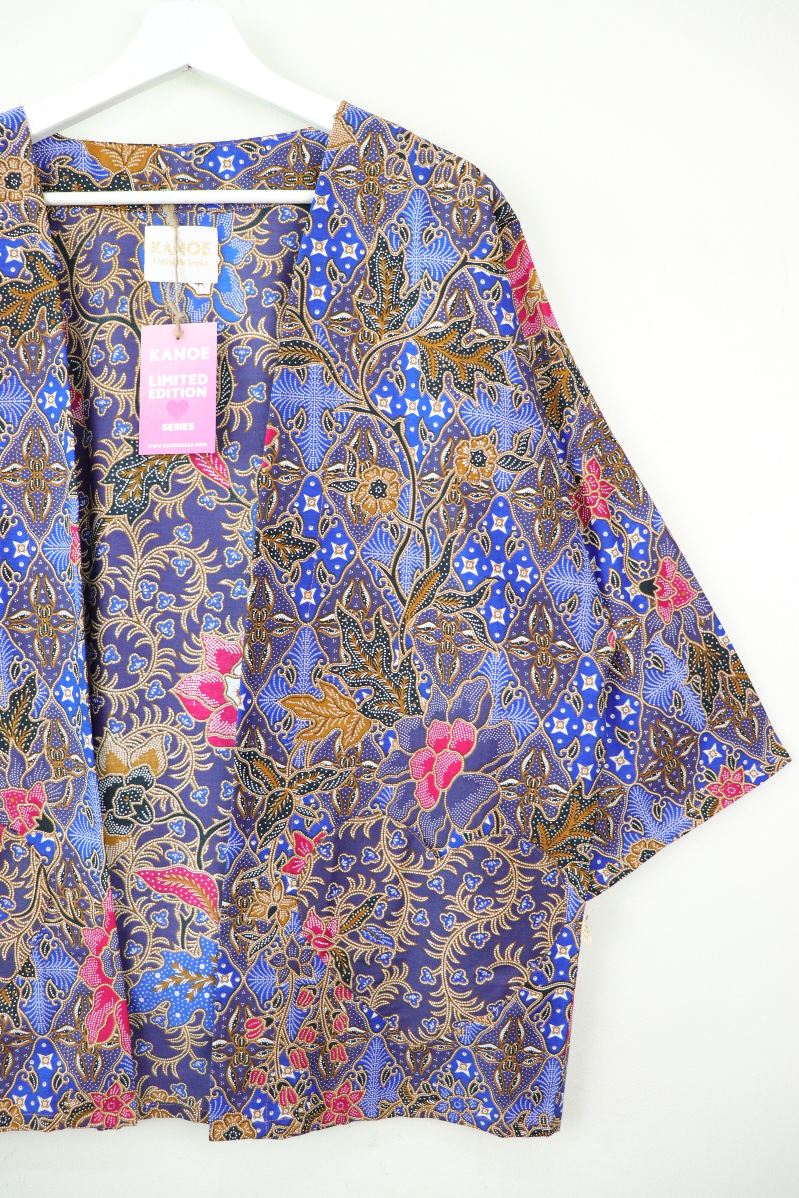 Kimono Basic Heart Pockets - Glimmer Shine