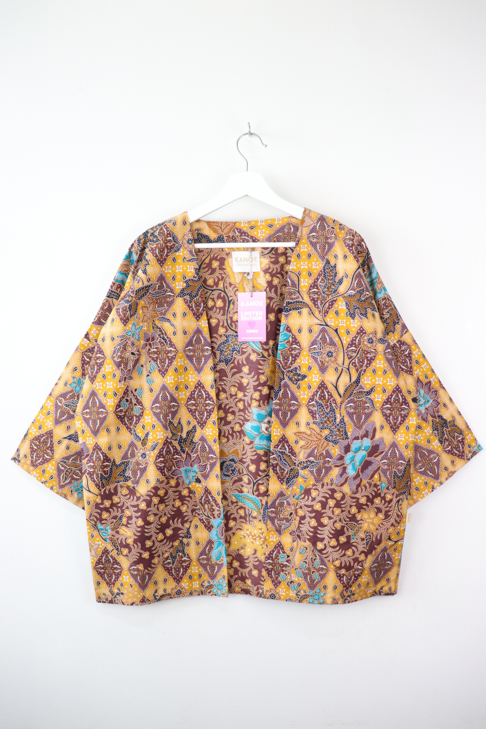 Kimono Basic Heart Pockets - Lemon Pie