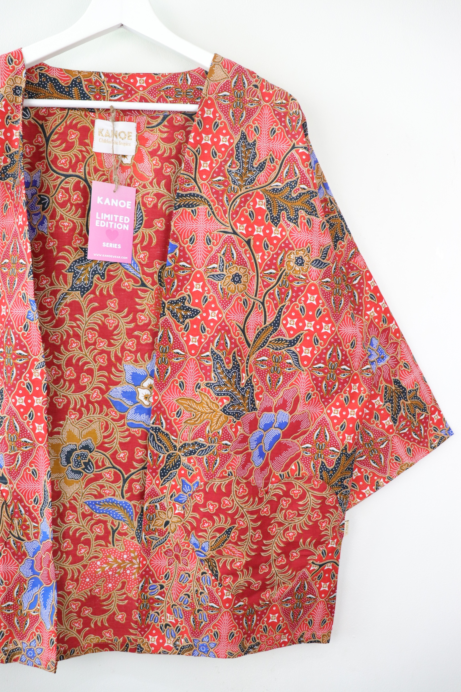 Kimono Basic Heart Pockets - Ruby Melody