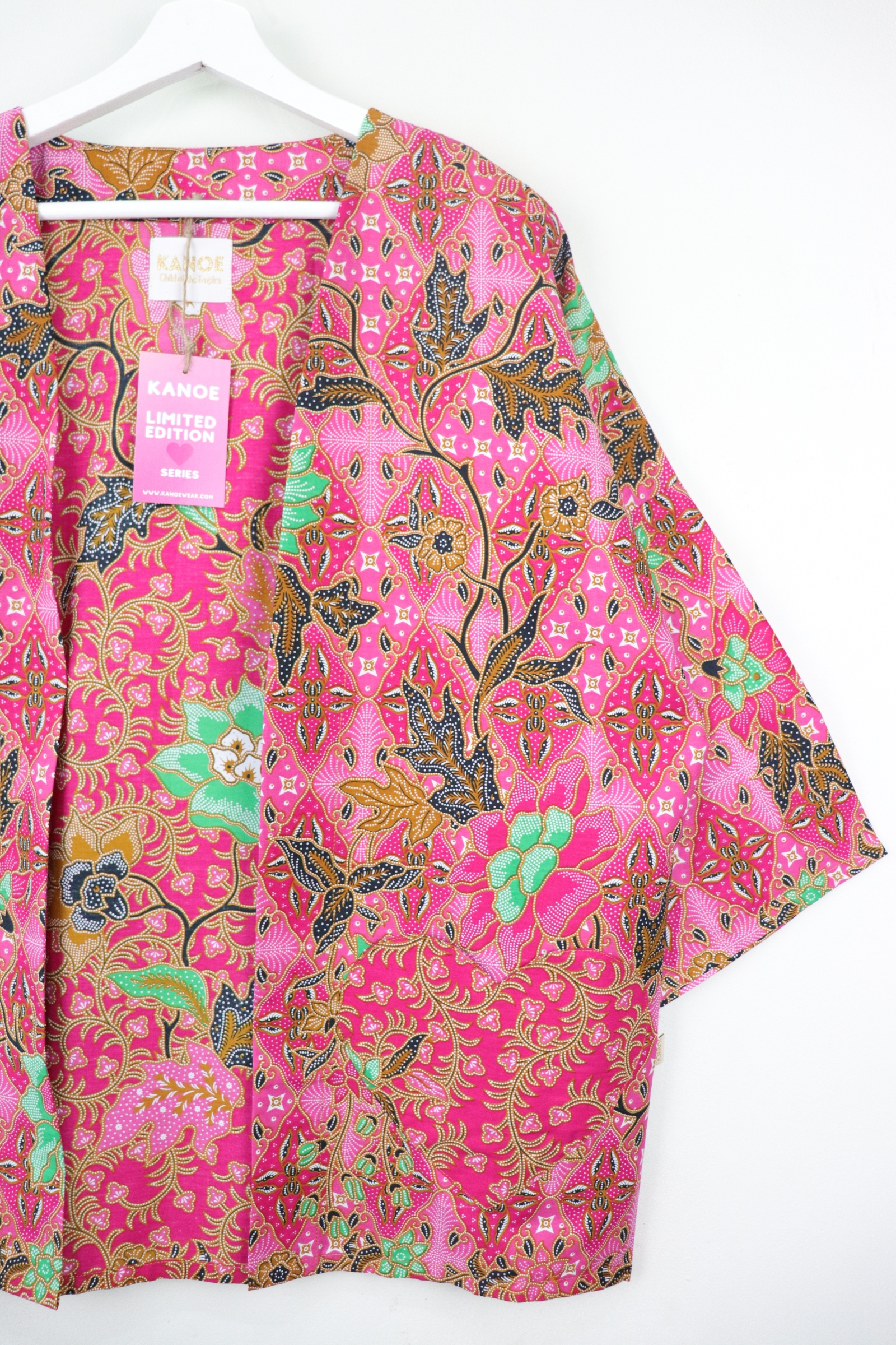 Kimono Basic Heart Pockets - Sweetie Bloom
