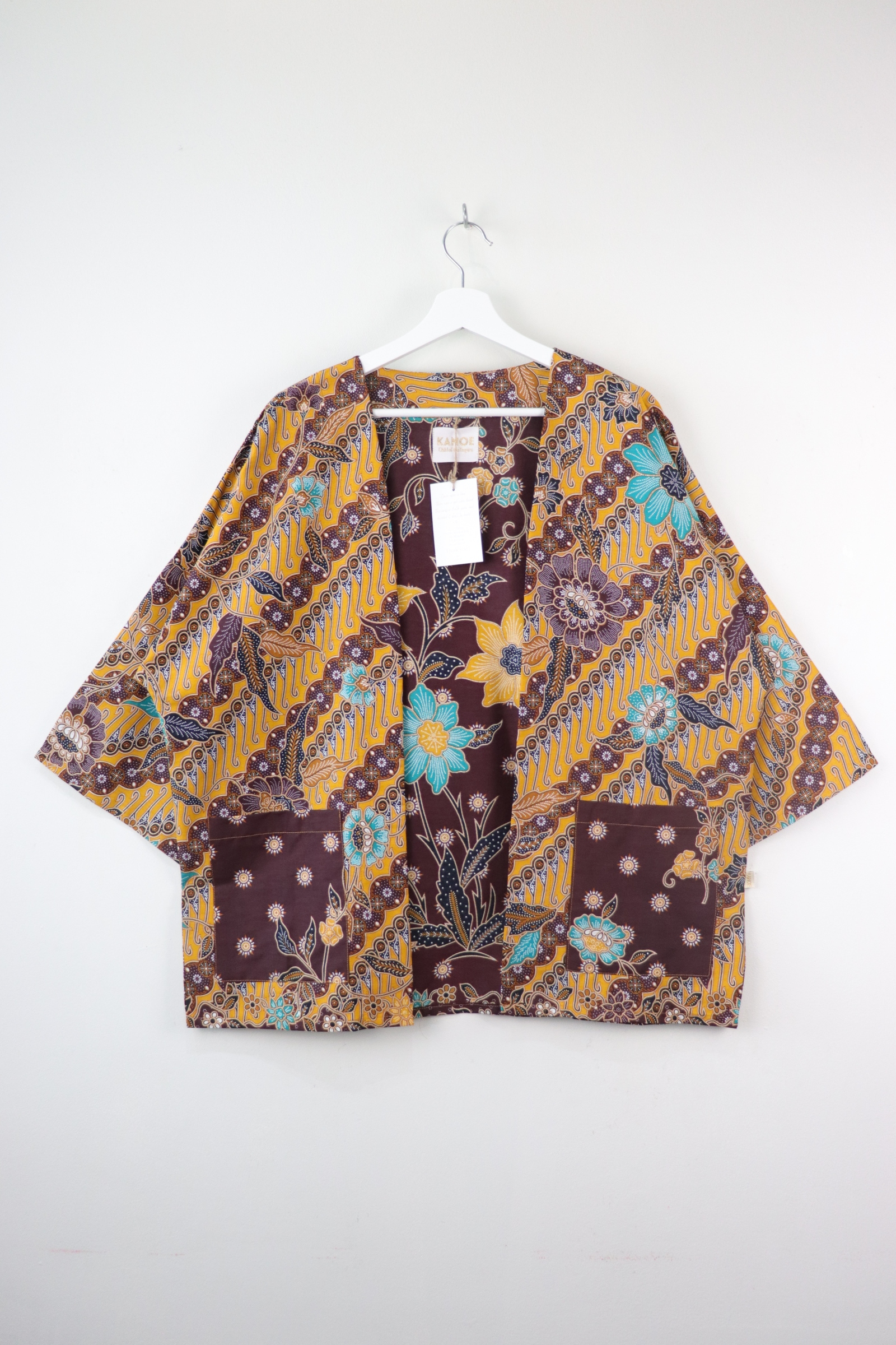 Batik Kimono Basic - Lemon Sorbet