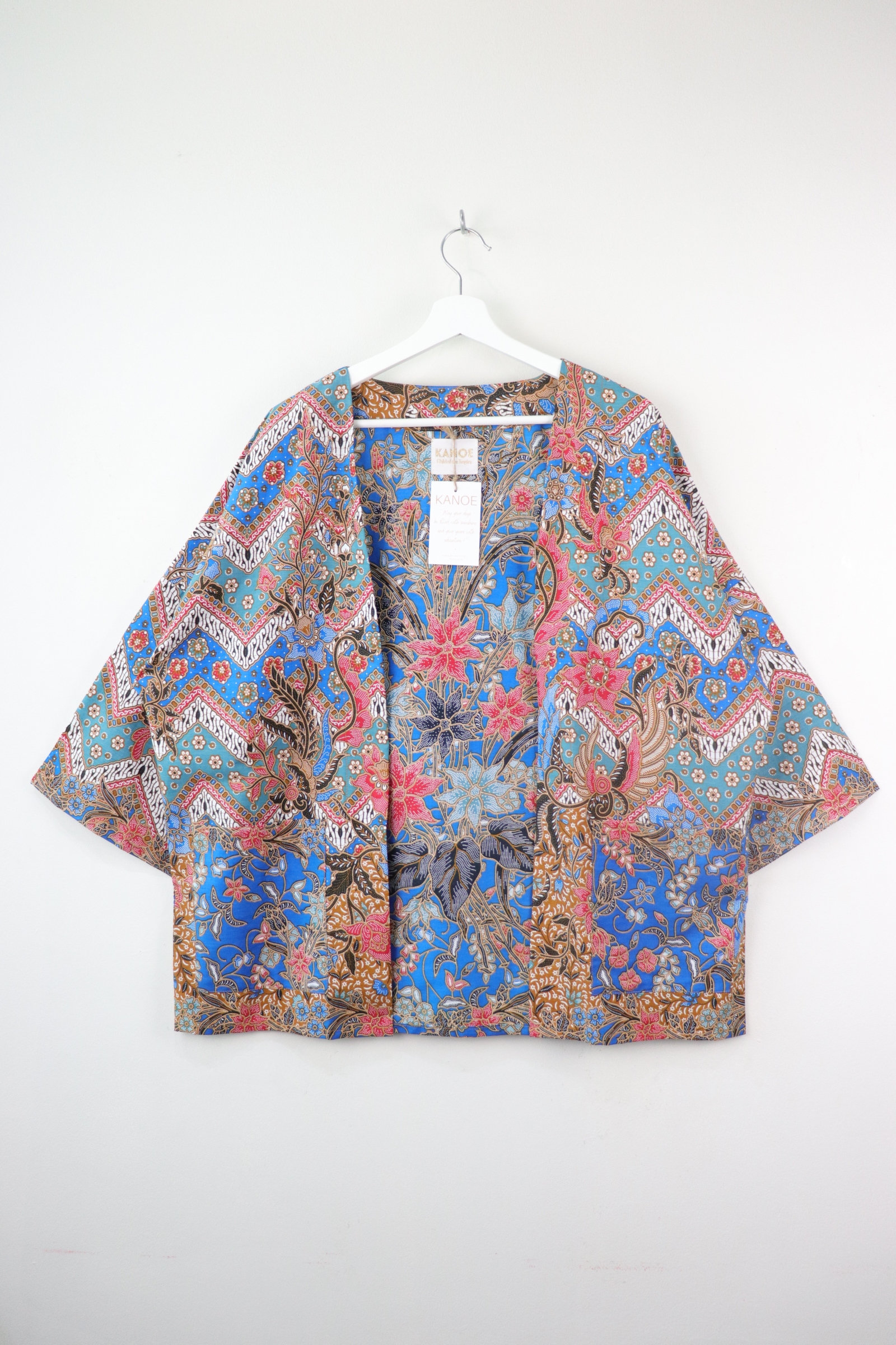 Batik Kimono Basic - Seaberry Delight