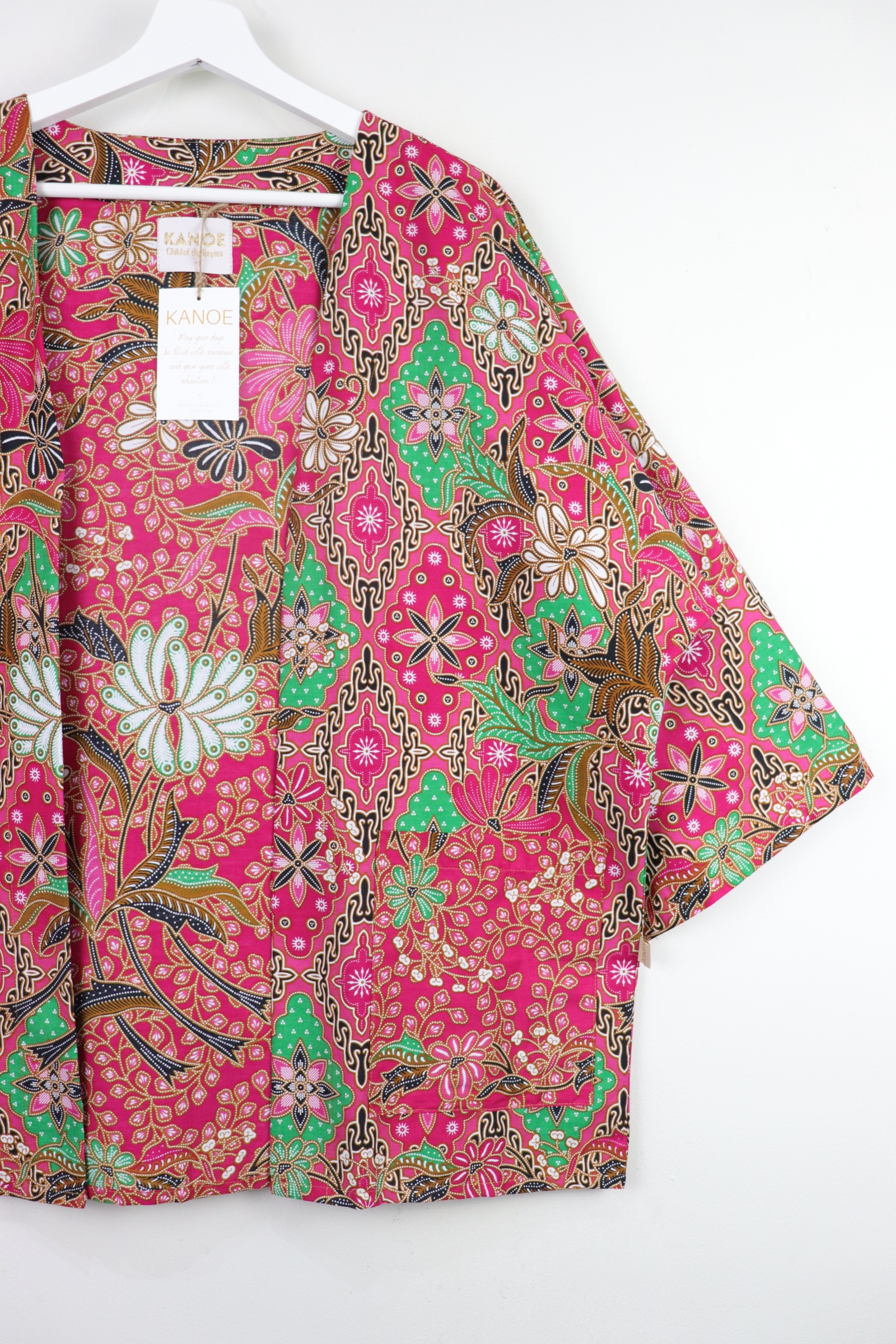 Batik Kimono Basic - Strawberry Berrykin