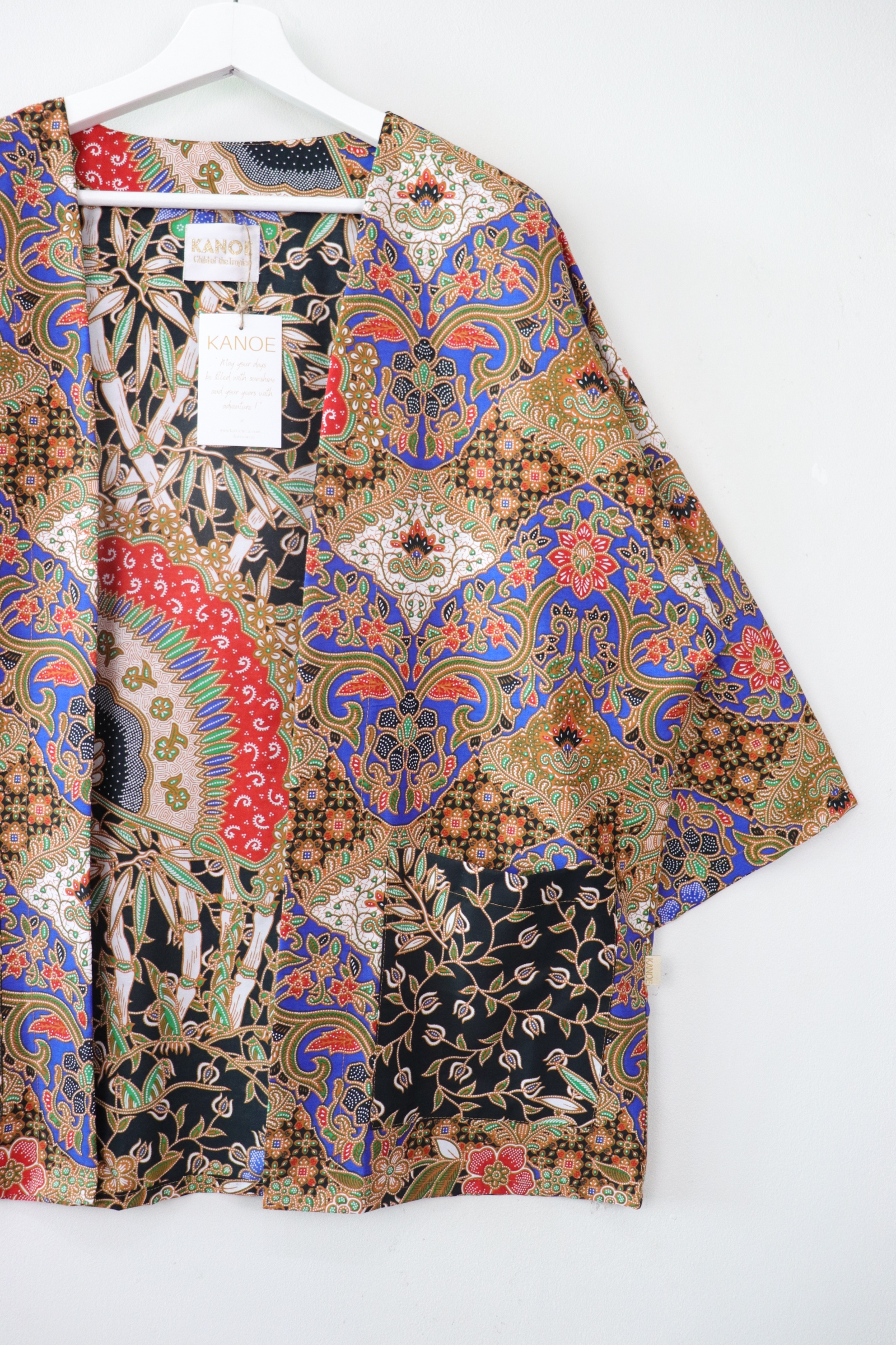 Batik Kimono Basic - Dawn Drop
