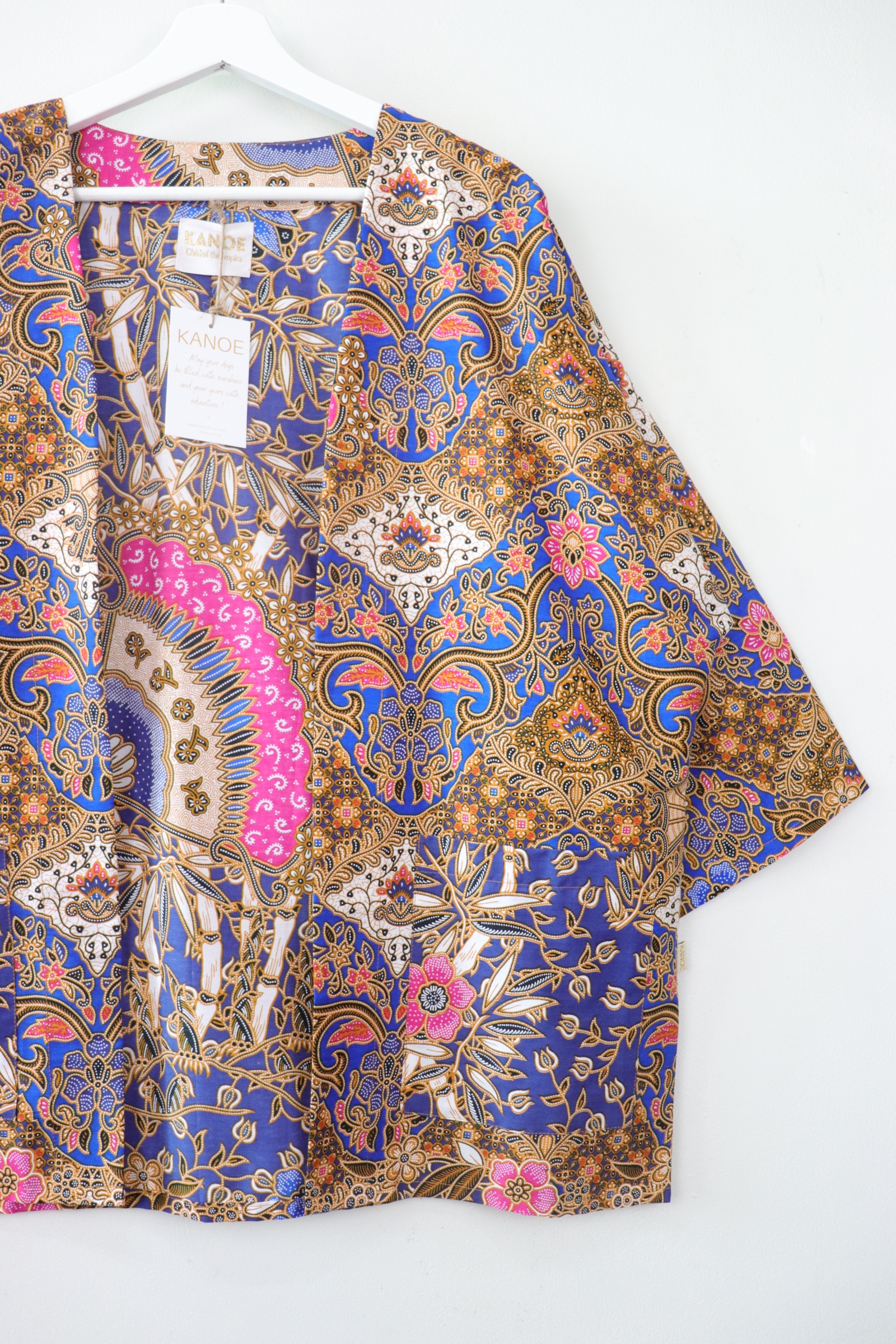 Batik Kimono Basic - Ginger Snap