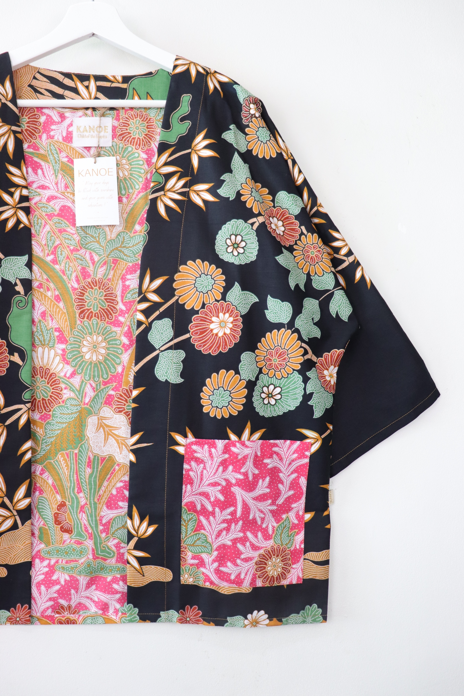 Batik Kimono Basic - Huckleberry Pie