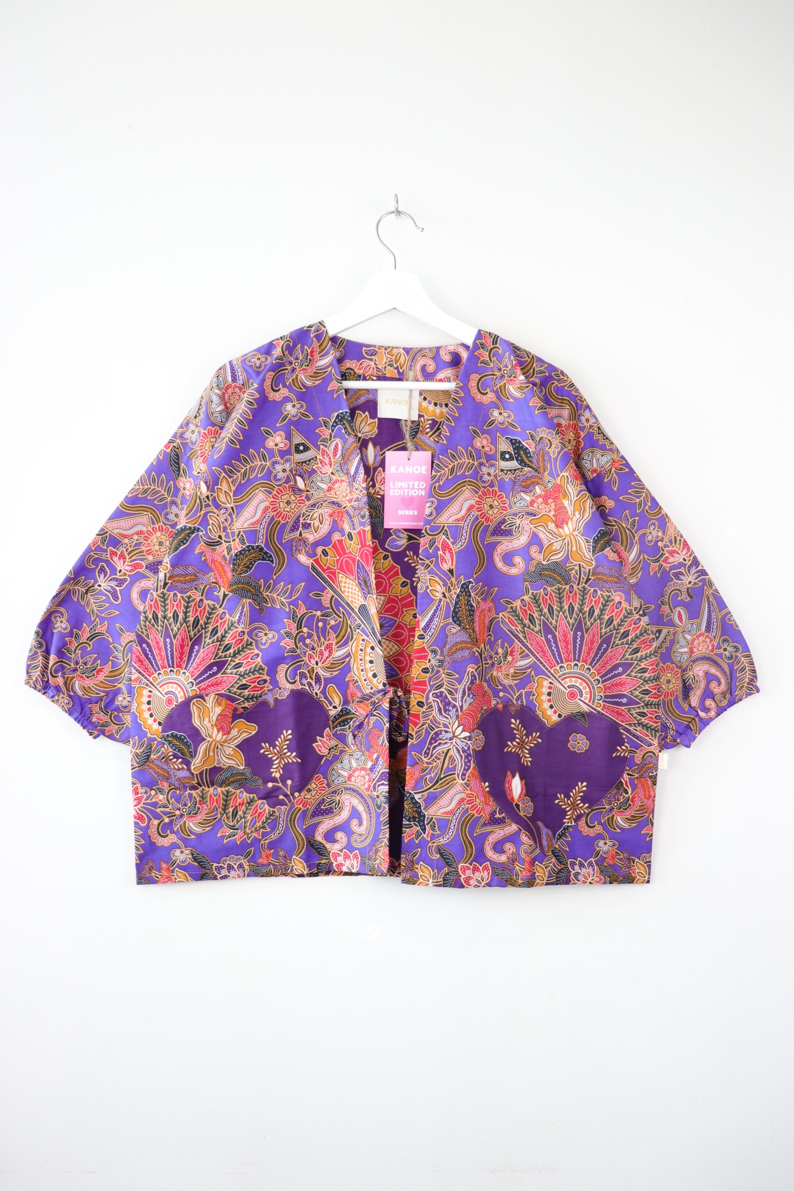Kimono Signature Heart Pockets - Royal Rarity
