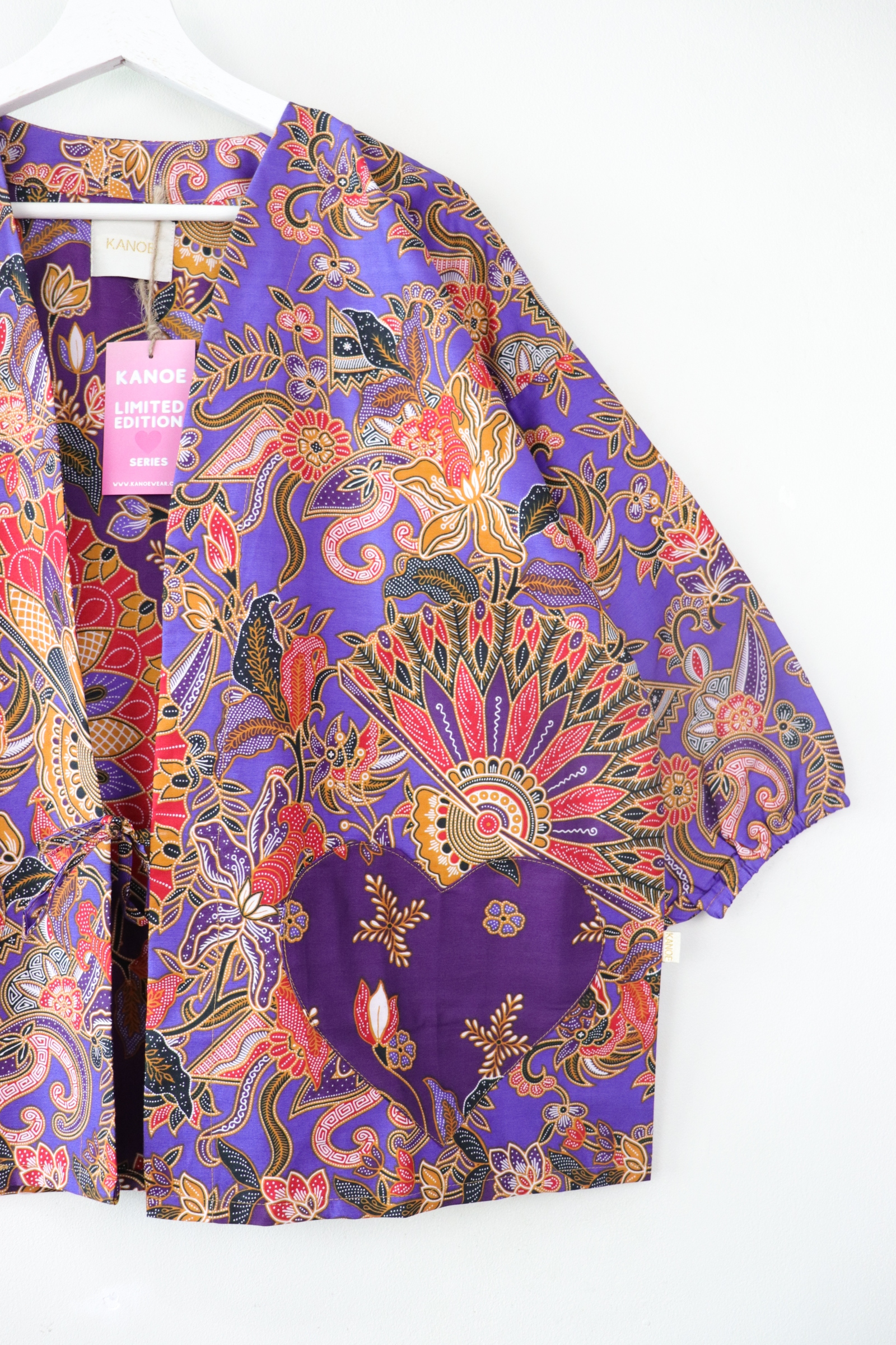 Kimono Signature Heart Pockets - Royal Rarity