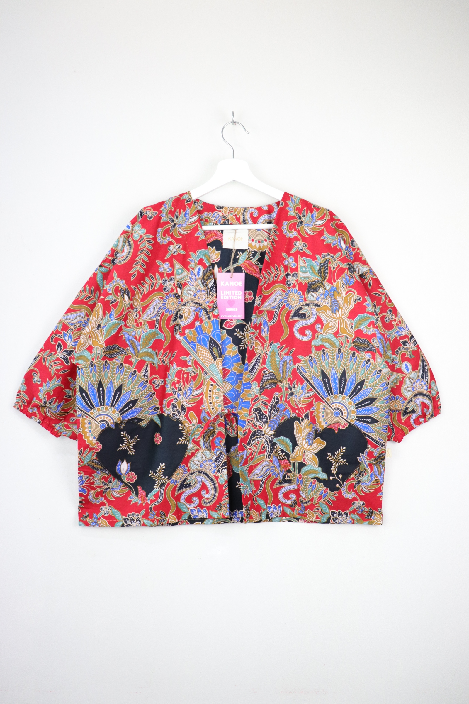 Kimono Signature Heart Pockets - Gong Li