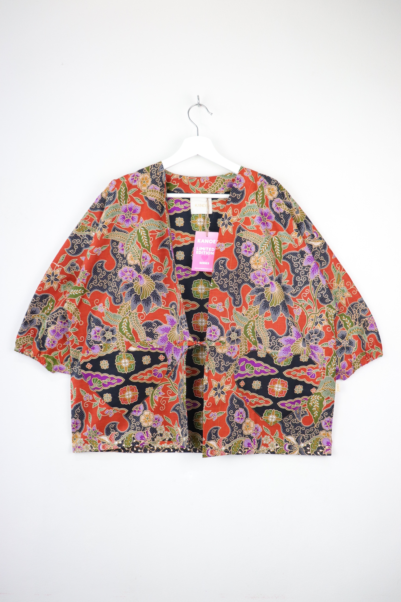 Kimono Signature Heart Pockets - Goldline Nyonya