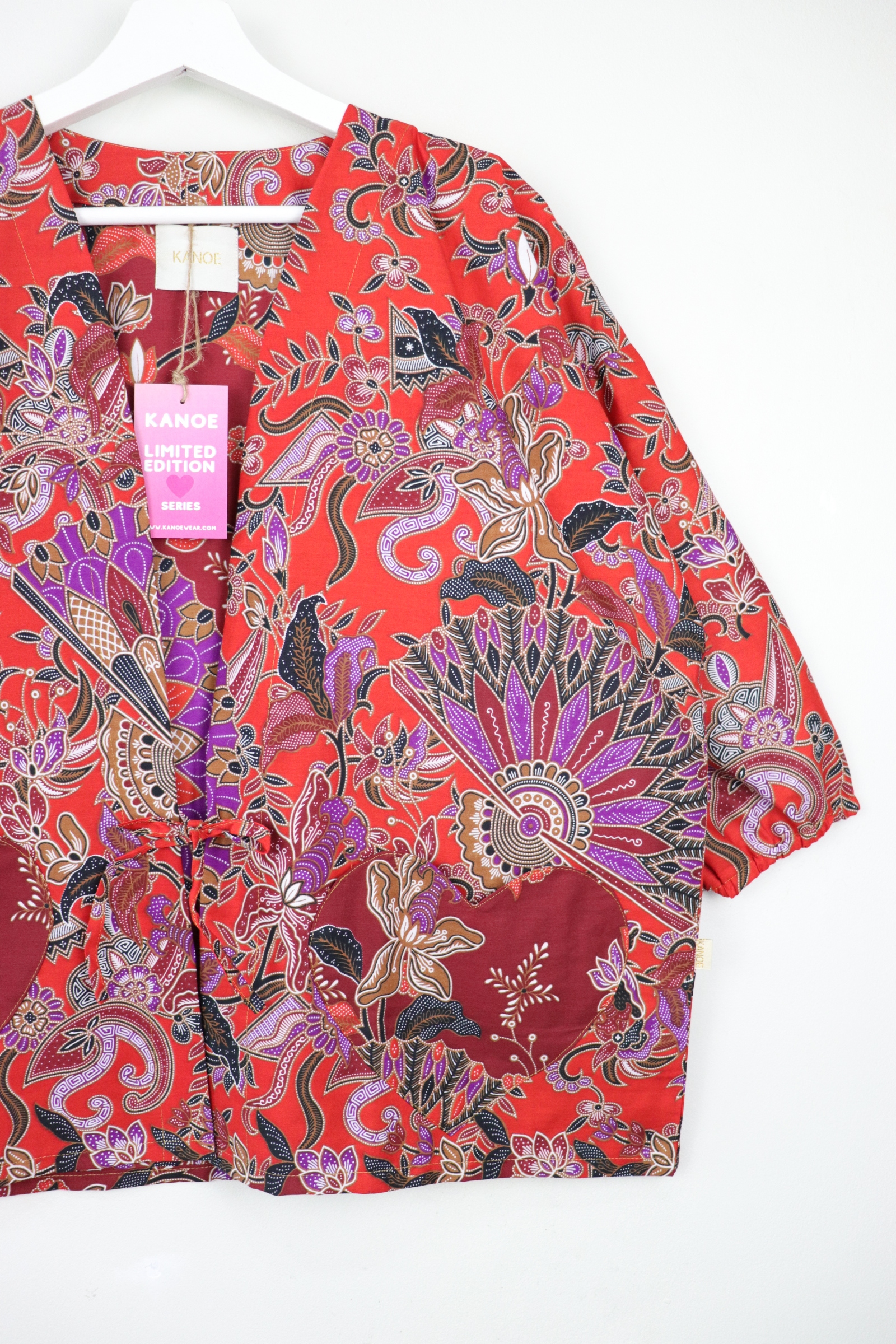 Kimono Signature Heart Pockets - Princess Ria