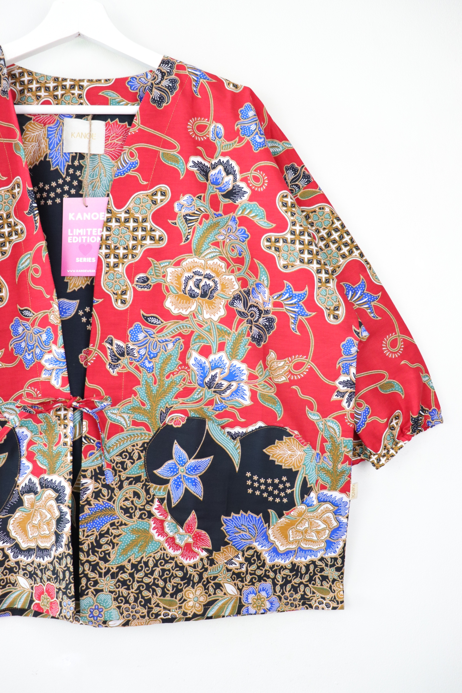 Kimono Signature Heart Pockets - Queen of Hearts