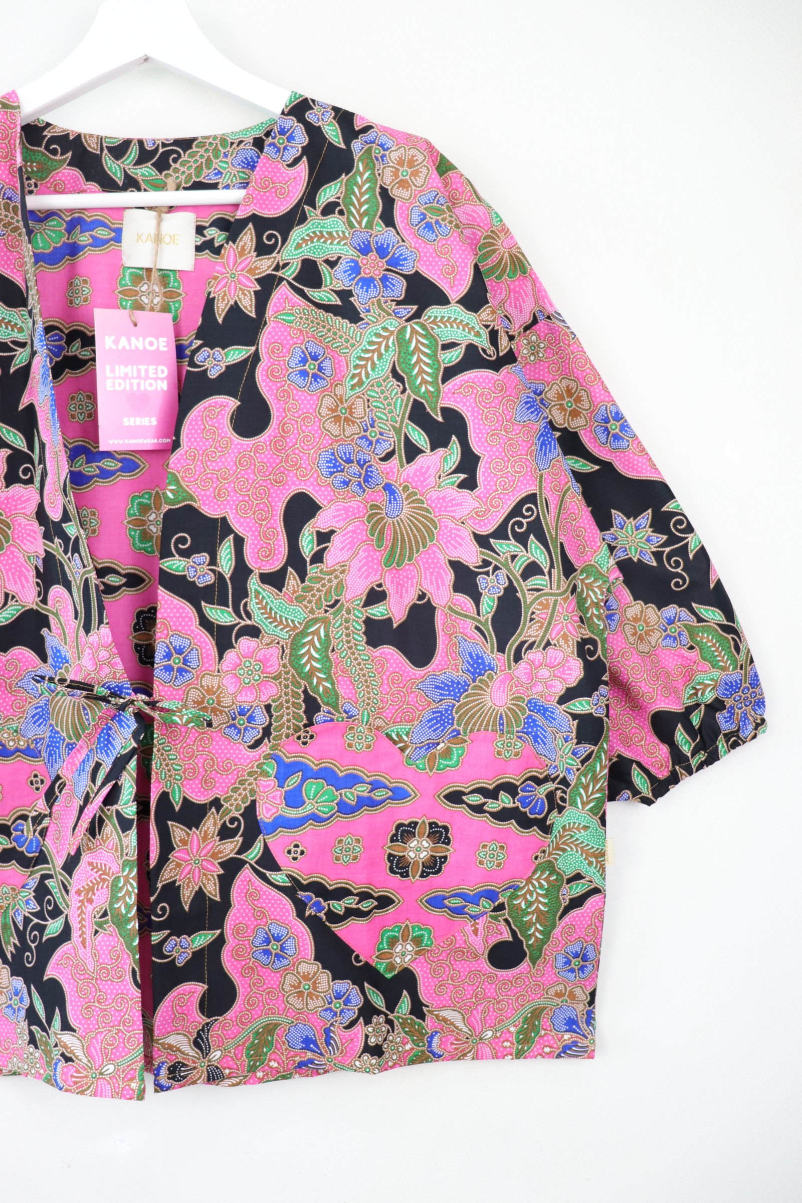 Kimono Signature Heart Pockets - Diamond Heart