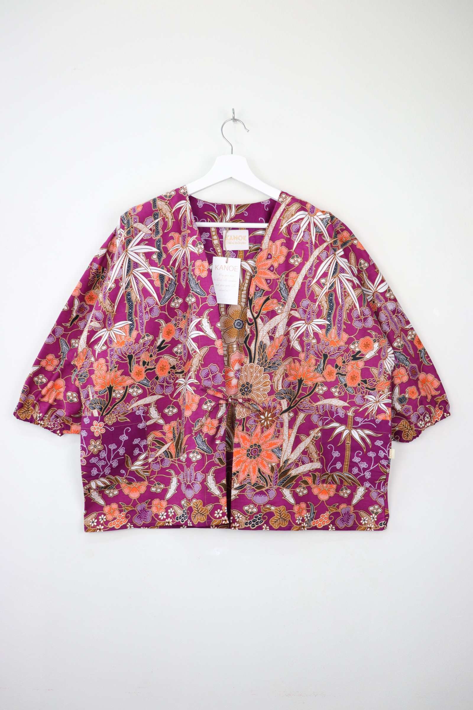 Batik Kimono Signature - Sugar Plum