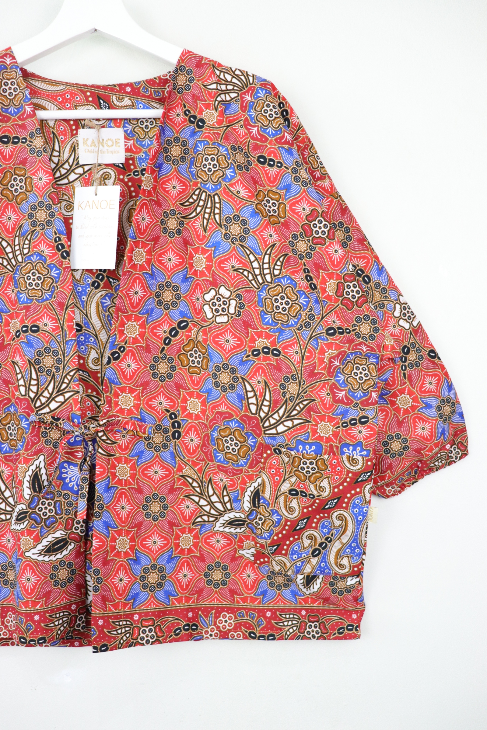 Batik Kimono Signature - Mawar Merah