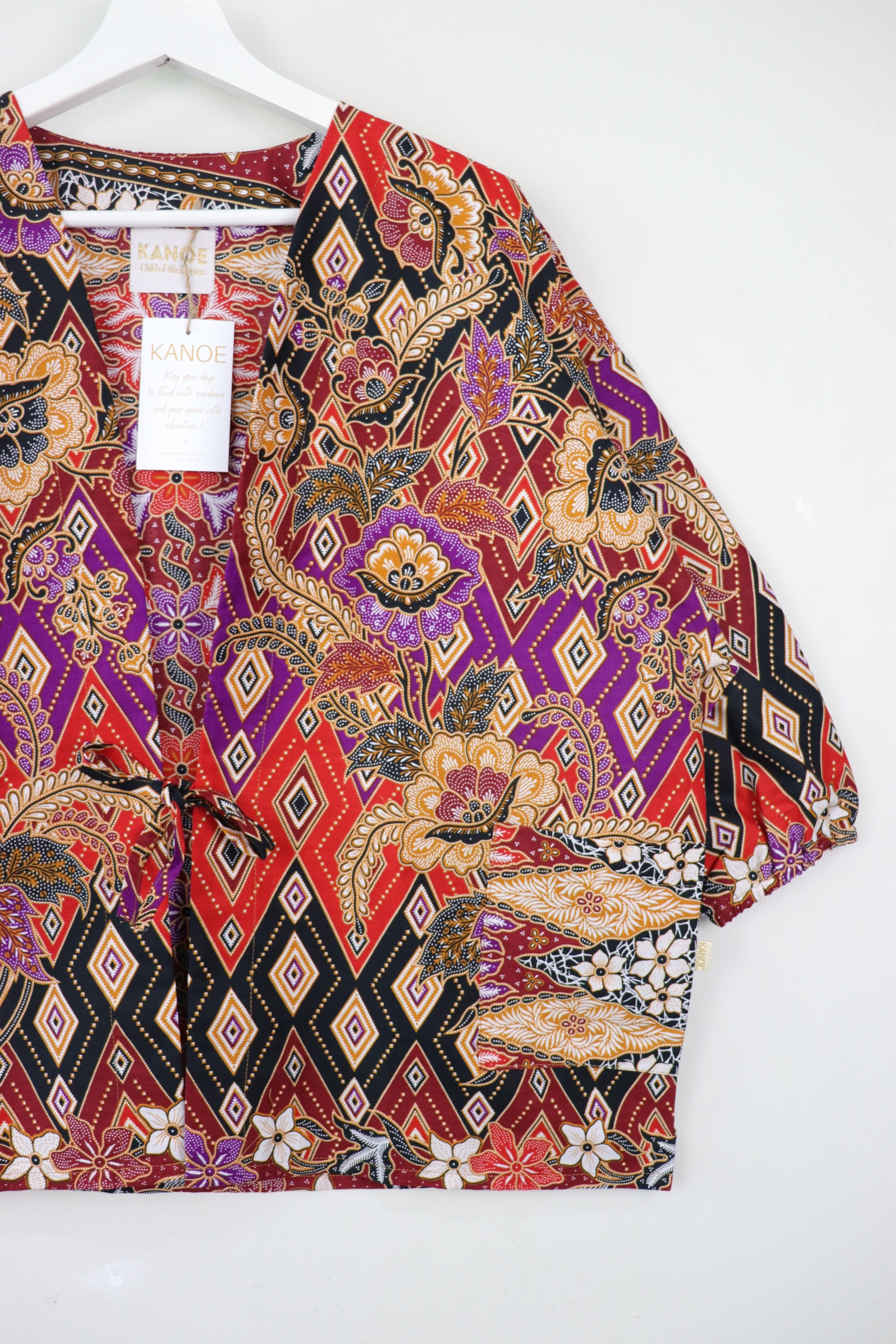 Batik Kimono Signature - Dahlia Dust