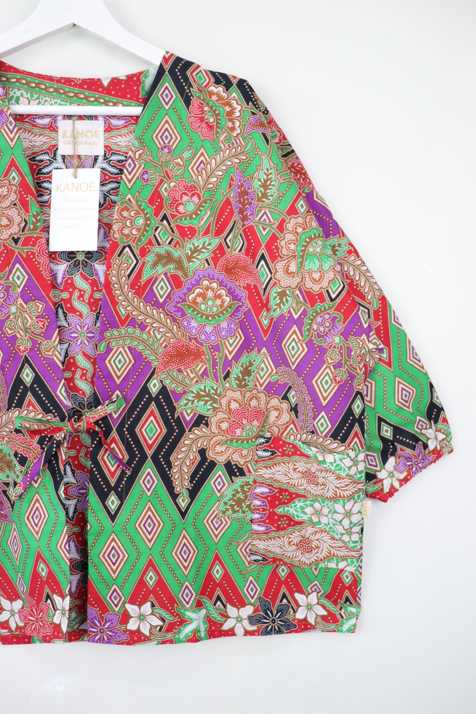 Batik Kimono Signature - Watermelon Ice