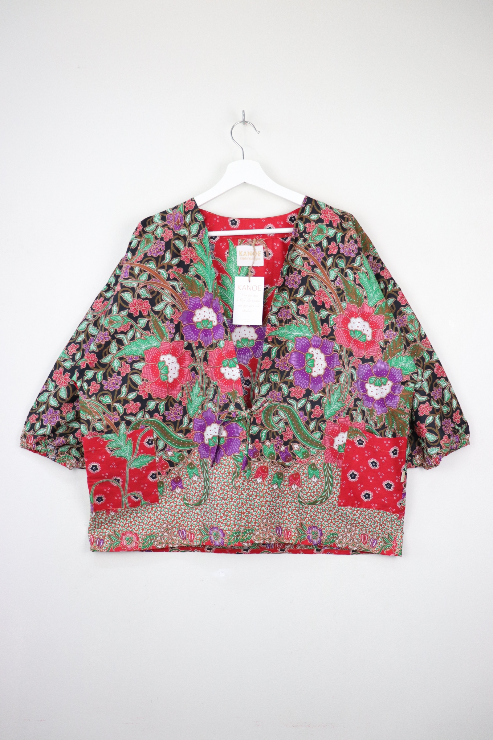 Batik Kimono Signature - Rose Garden
