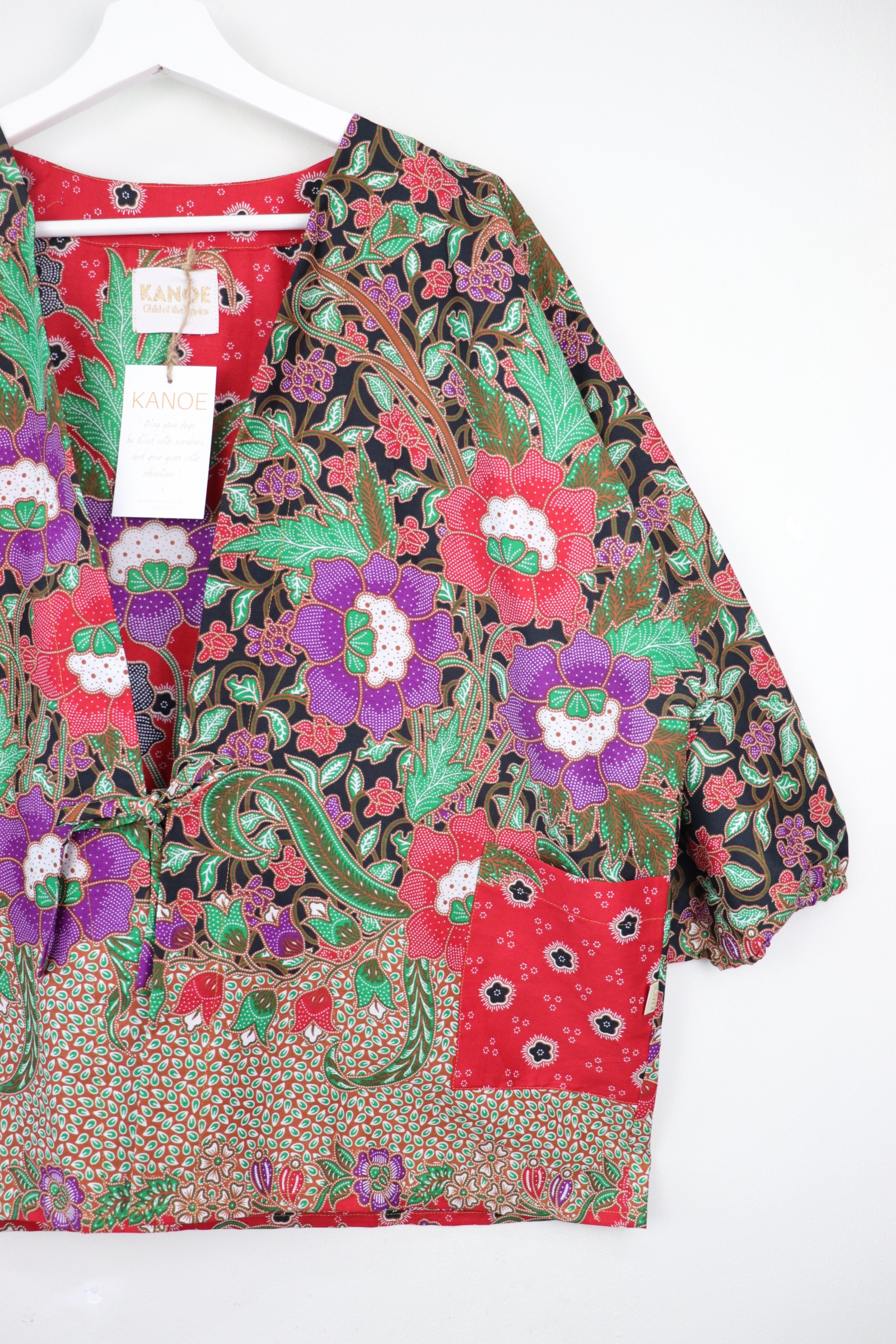 Batik Kimono Signature - Rose Garden