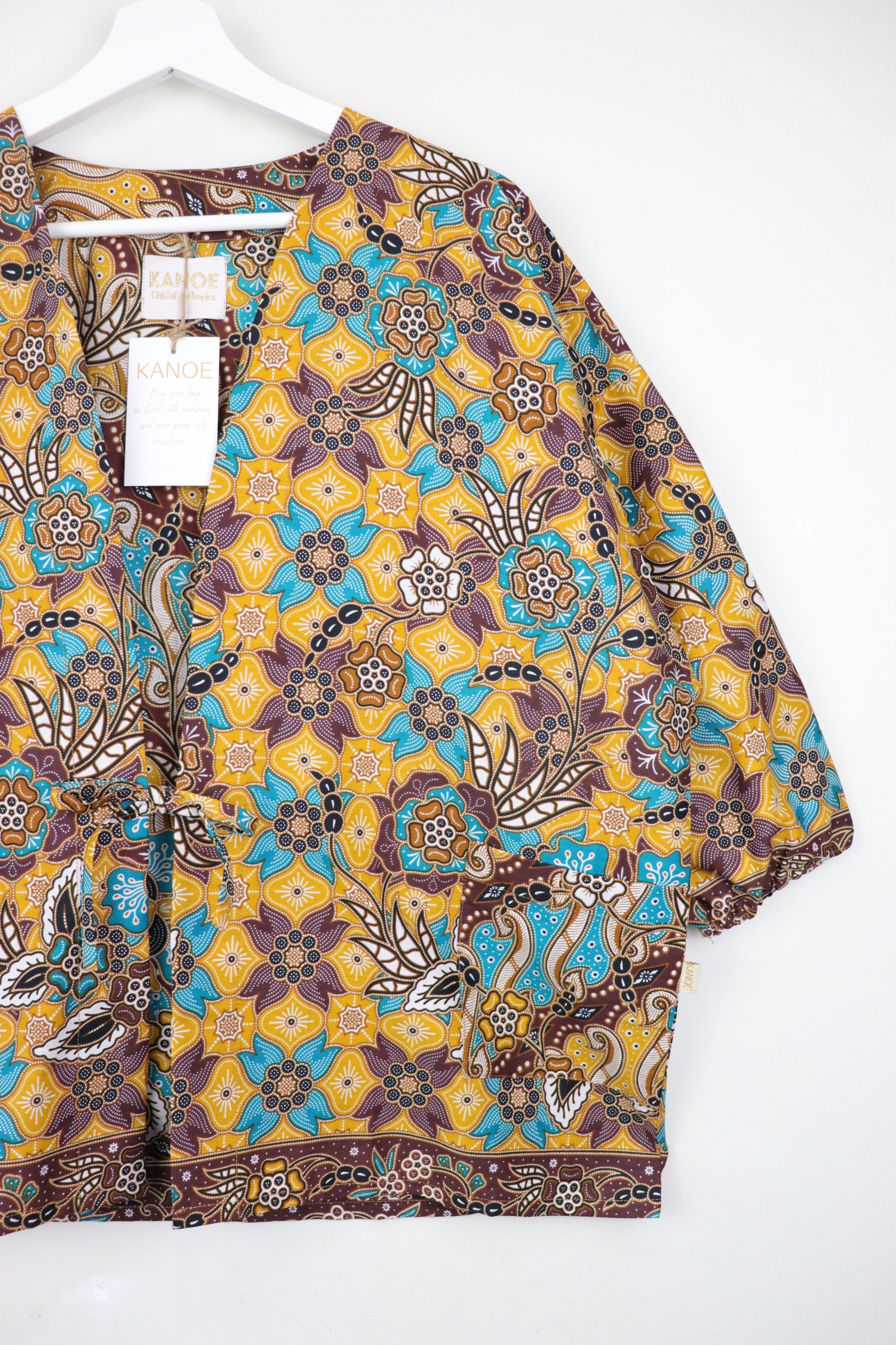 Batik Kimono Signature - Bunga Matahari