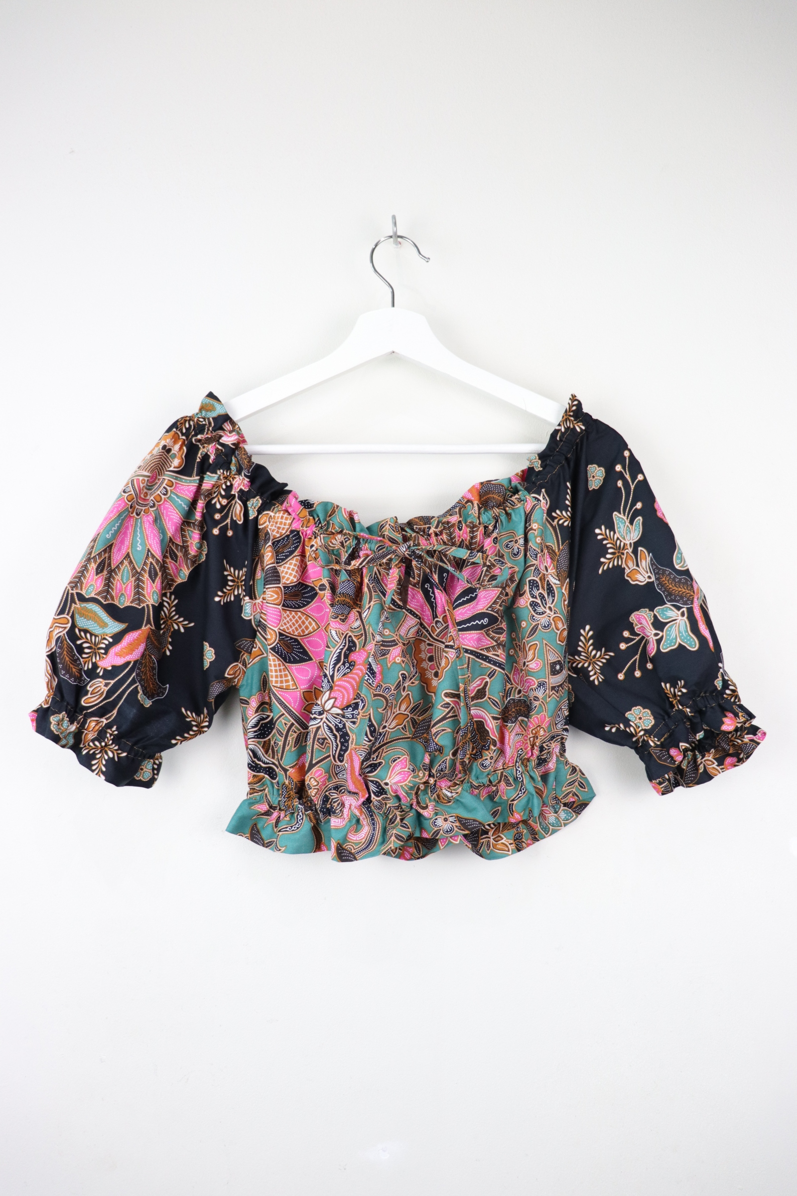 Off-Shoulder Batik Blouse - Victoria
