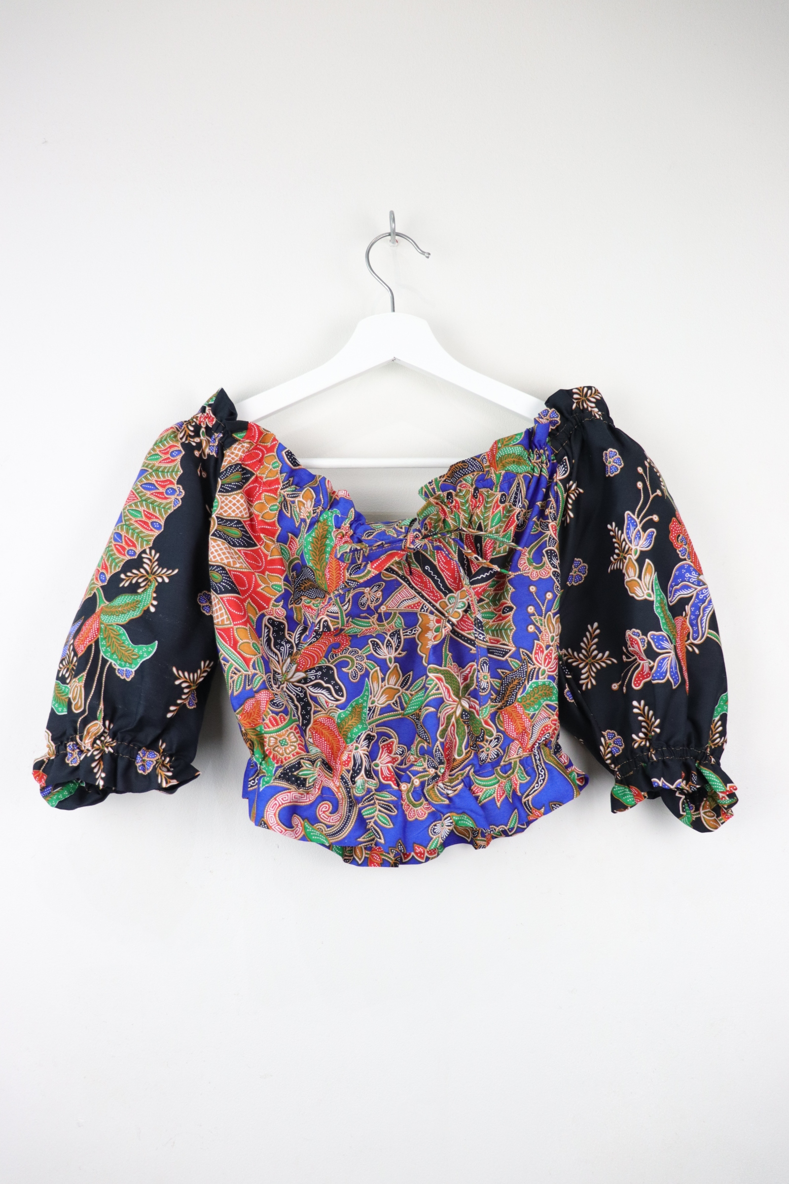 Off-Shoulder Batik Blouse - Jessica