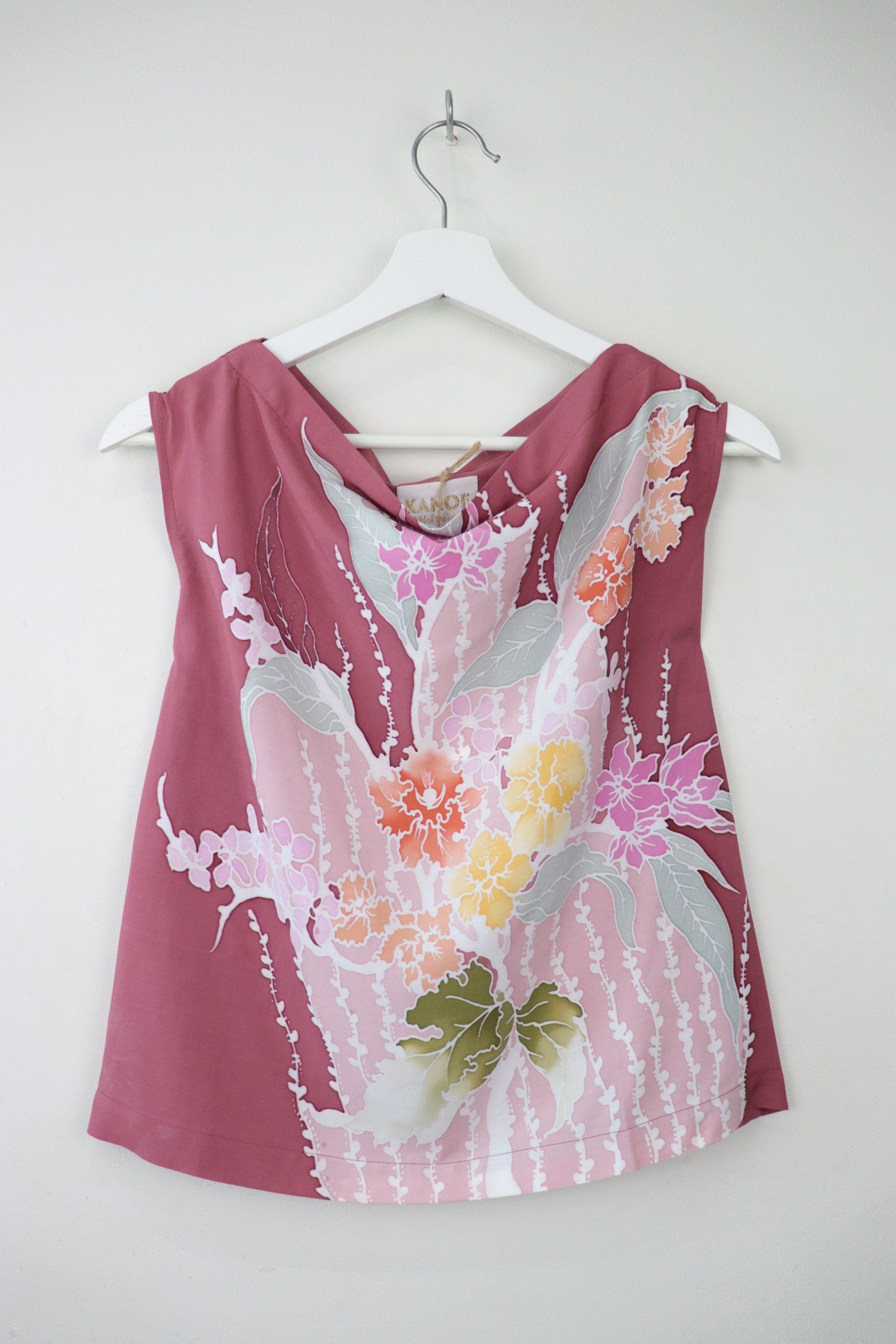 Batik Cowl Top - Fairy Dust [ Handpainted Batik ]