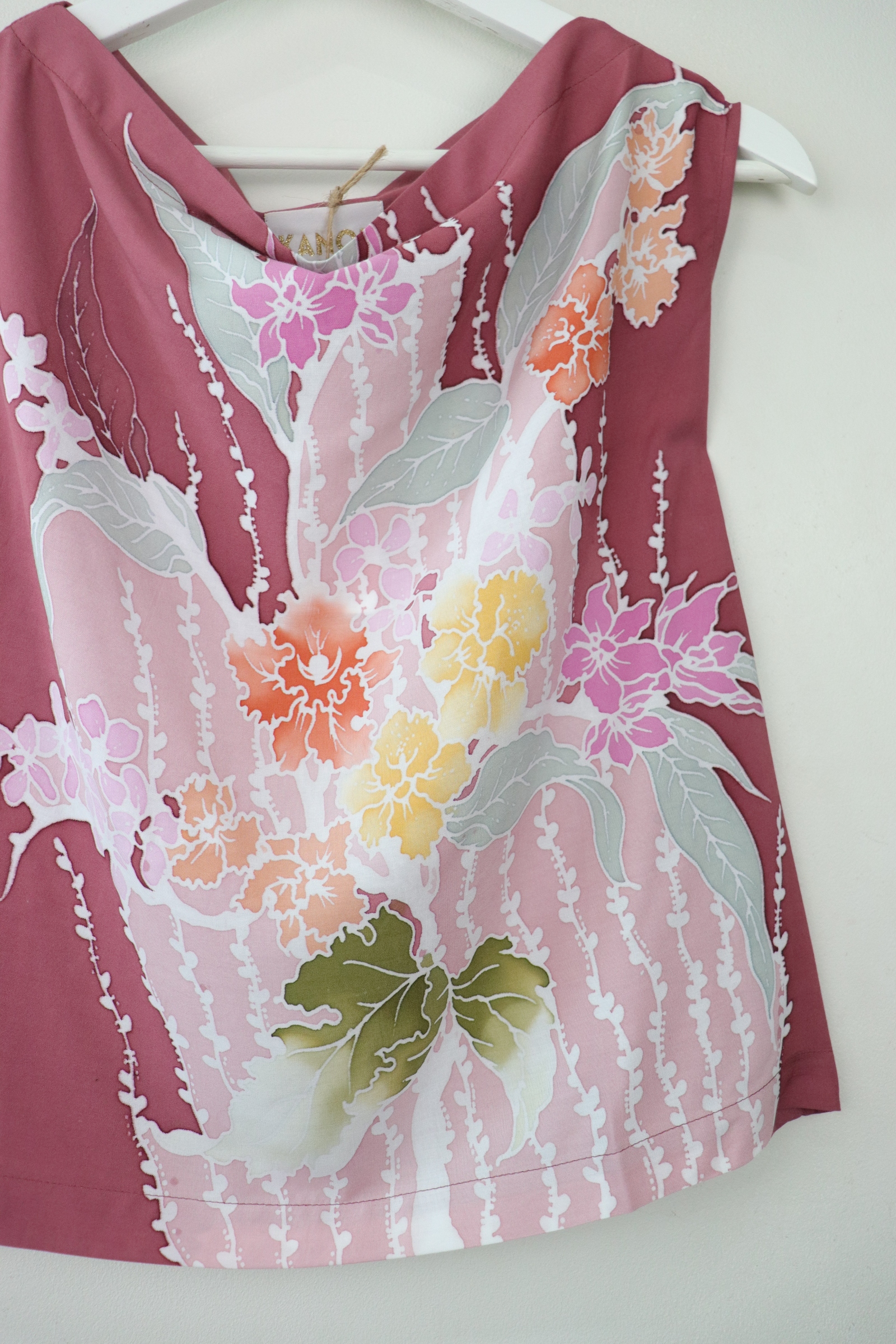 Batik Cowl Top - Fairy Dust [ Handpainted Batik ]