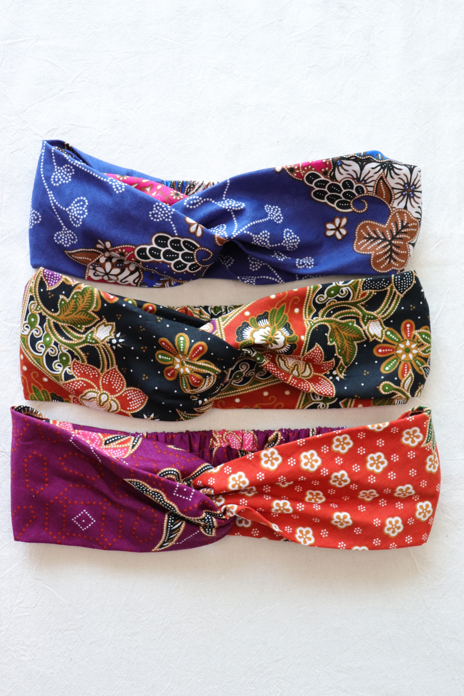 Crossover Batik Headbands [Set of 3] - Mee Bandung