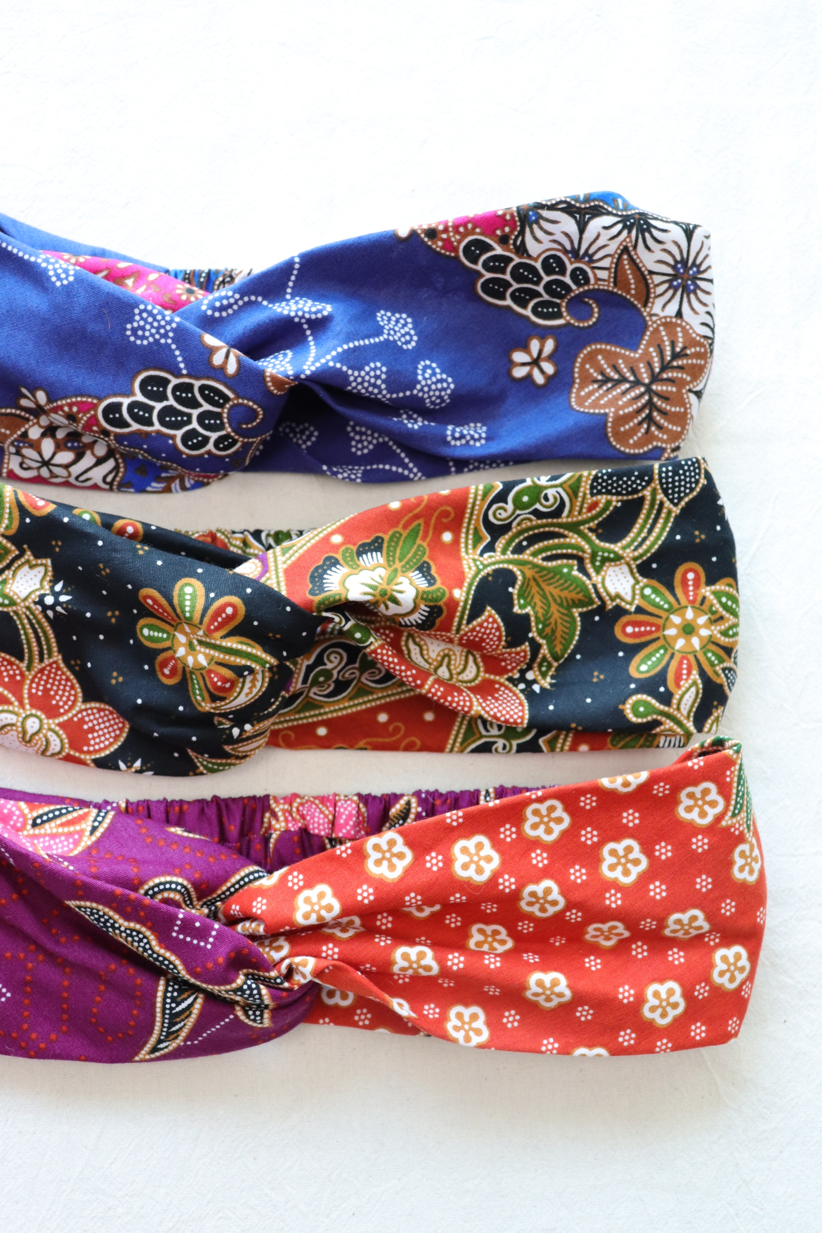 Crossover Batik Headbands [Set of 3] - Mee Bandung